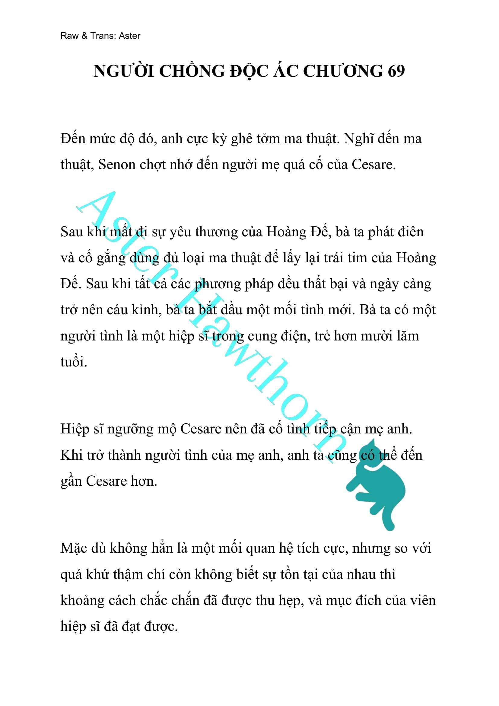 [novel] Người Chồng Độc Ác Chương 69 page 1 - Giả Dược