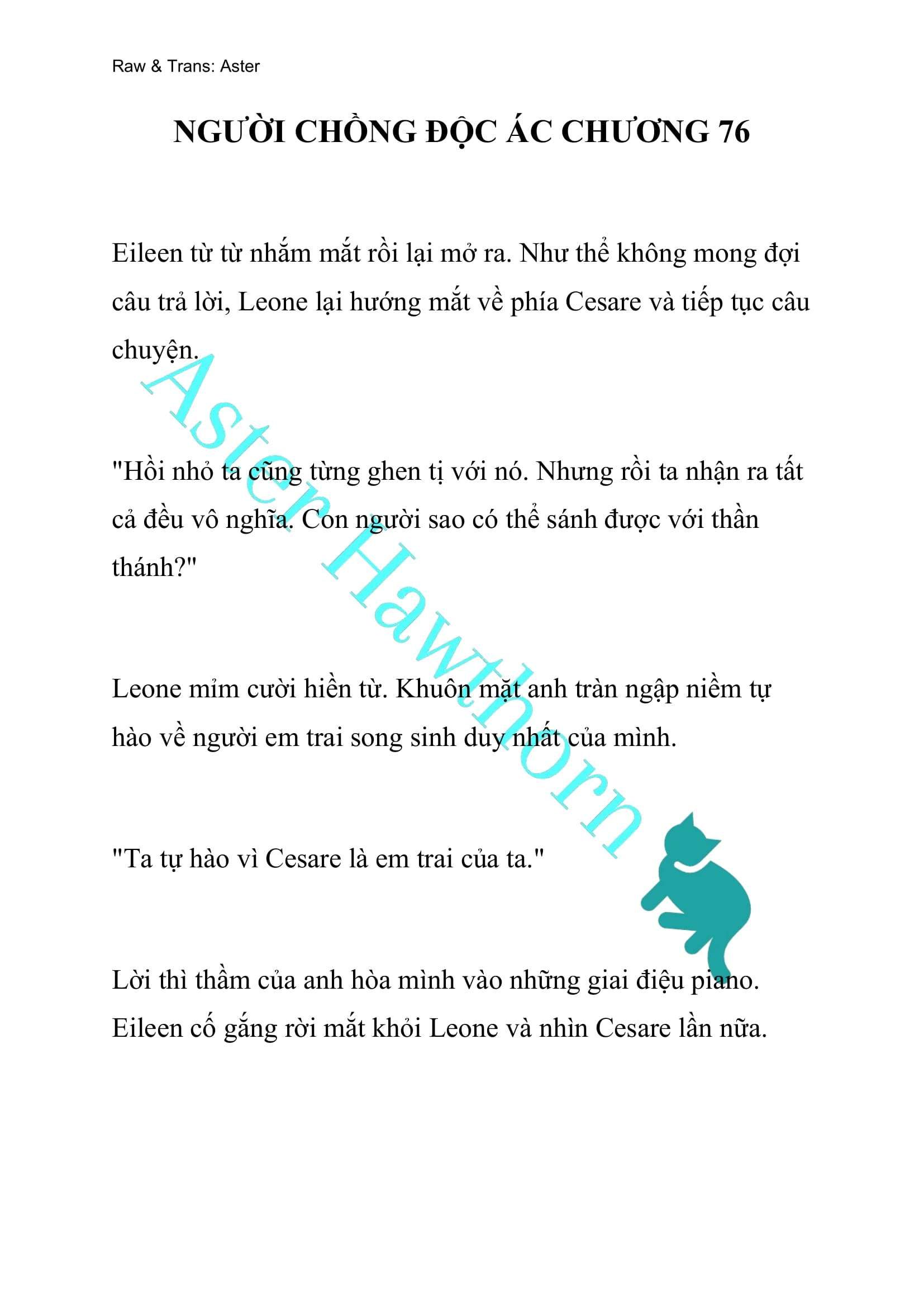 [novel] Người Chồng Độc Ác Chương 76 page 1 - Giả Dược