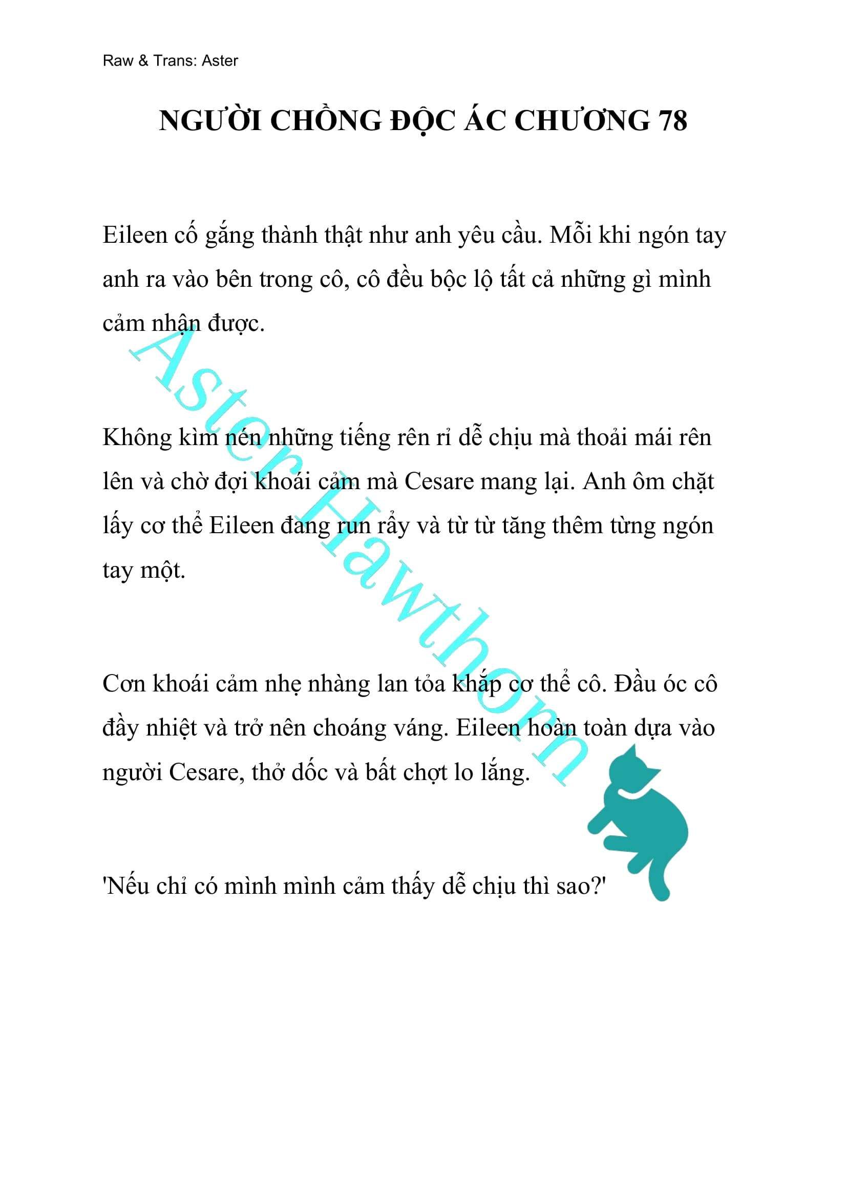[novel] Người Chồng Độc Ác Chương 78 page 1 - Giả Dược