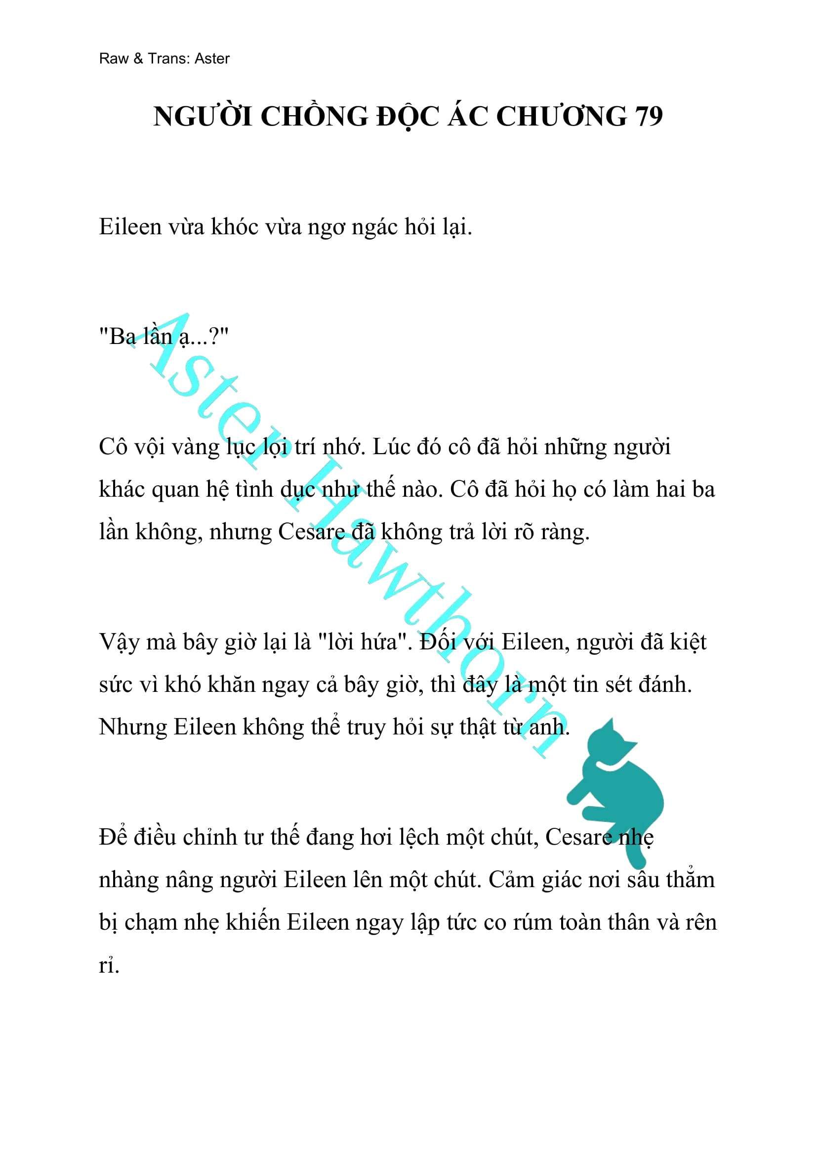 [novel] Người Chồng Độc Ác Chương 79 page 1 - Giả Dược