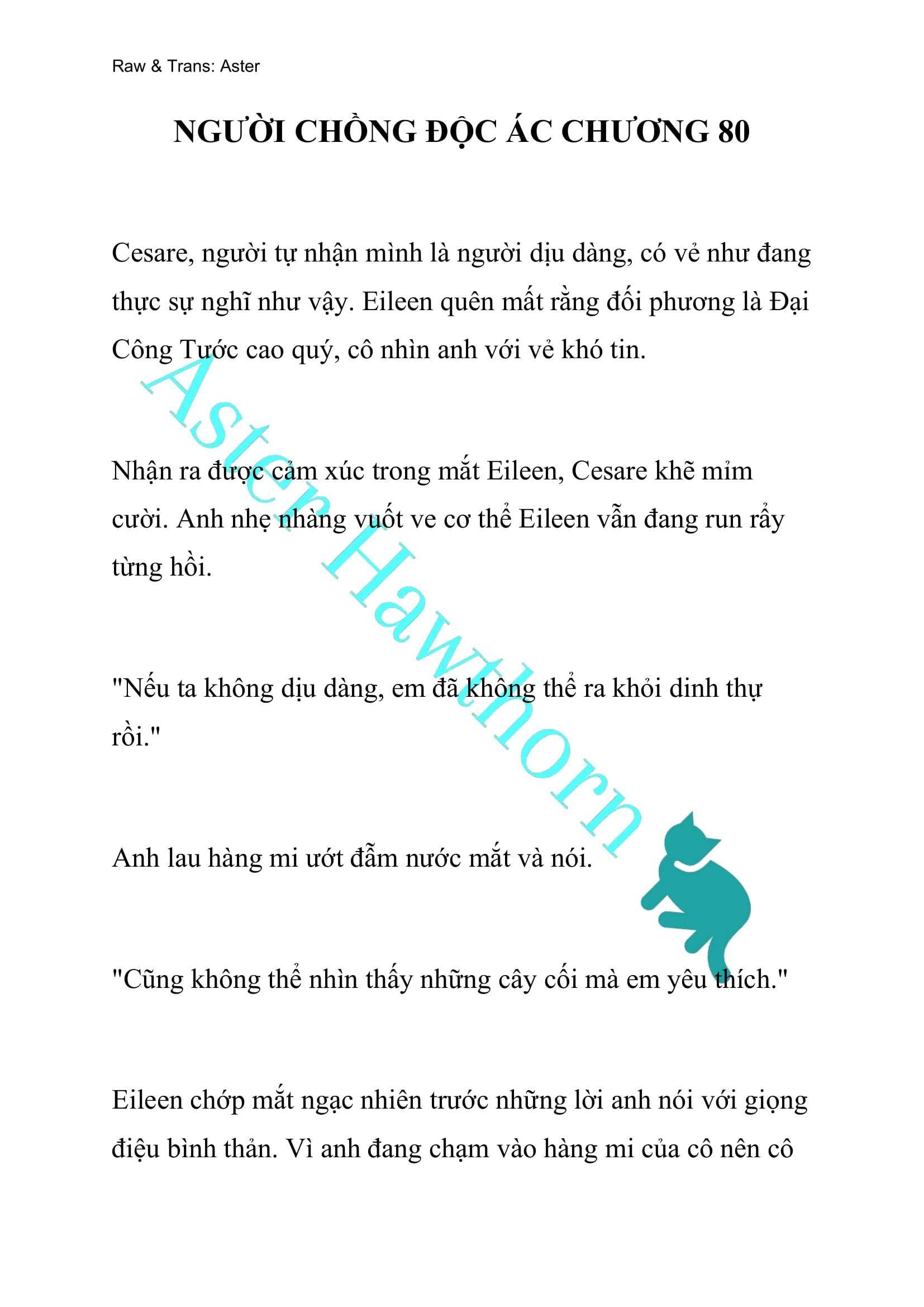 [novel] Người Chồng Độc Ác Chương 80 page 1 - Giả Dược