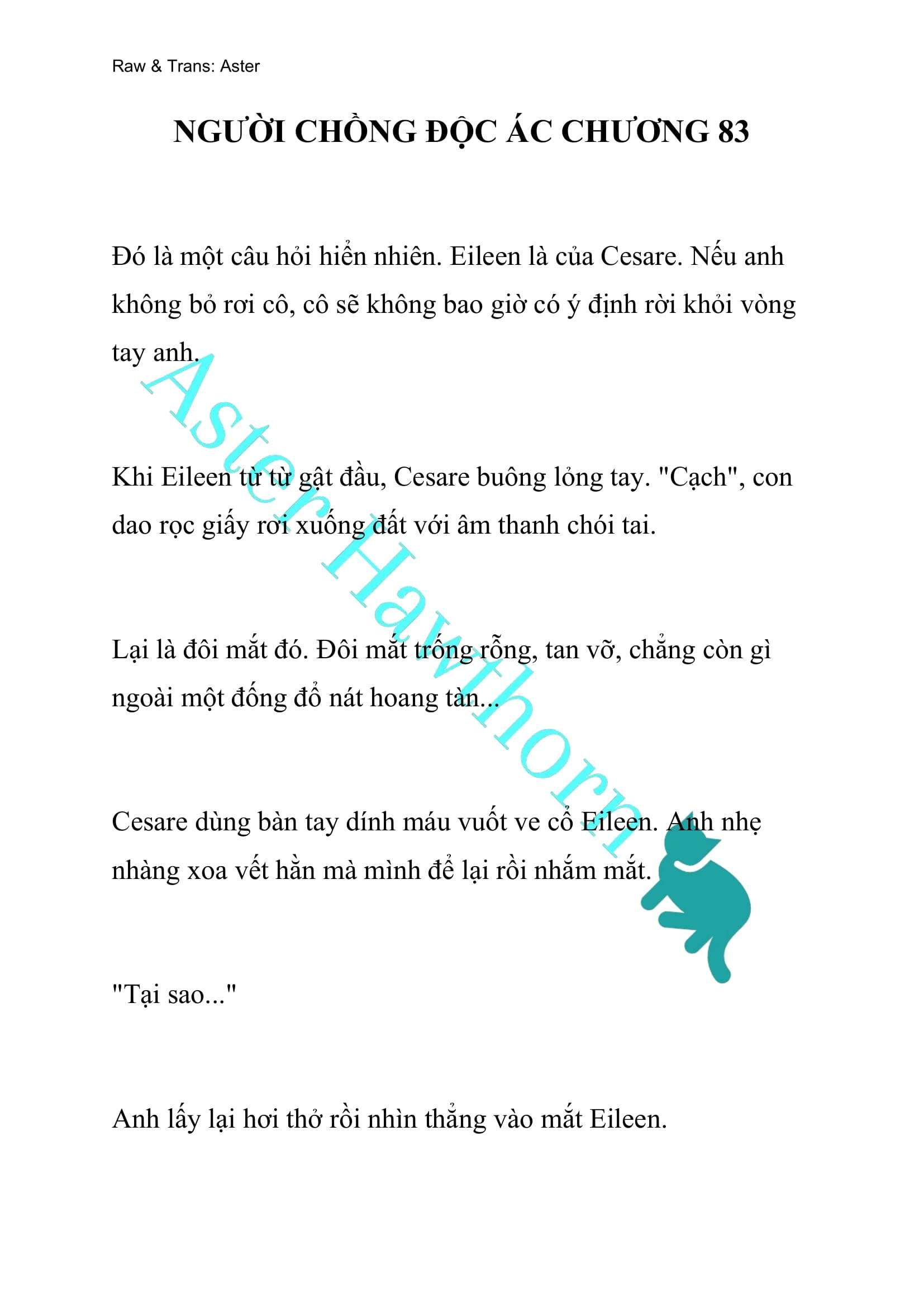 [novel] Người Chồng Độc Ác Chương 83 page 1 - Giả Dược