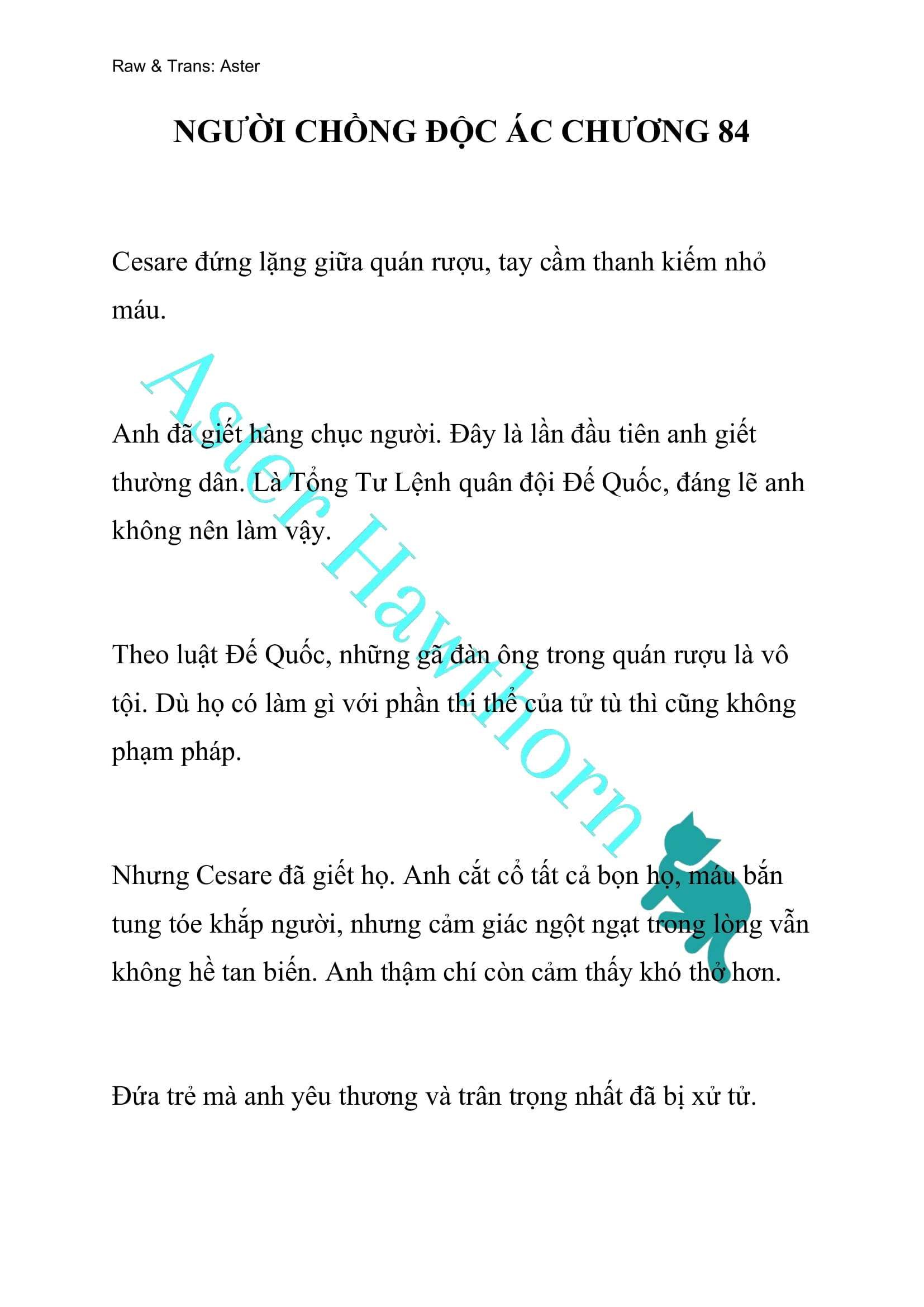 [novel] Người Chồng Độc Ác Chương 84 page 1 - Giả Dược