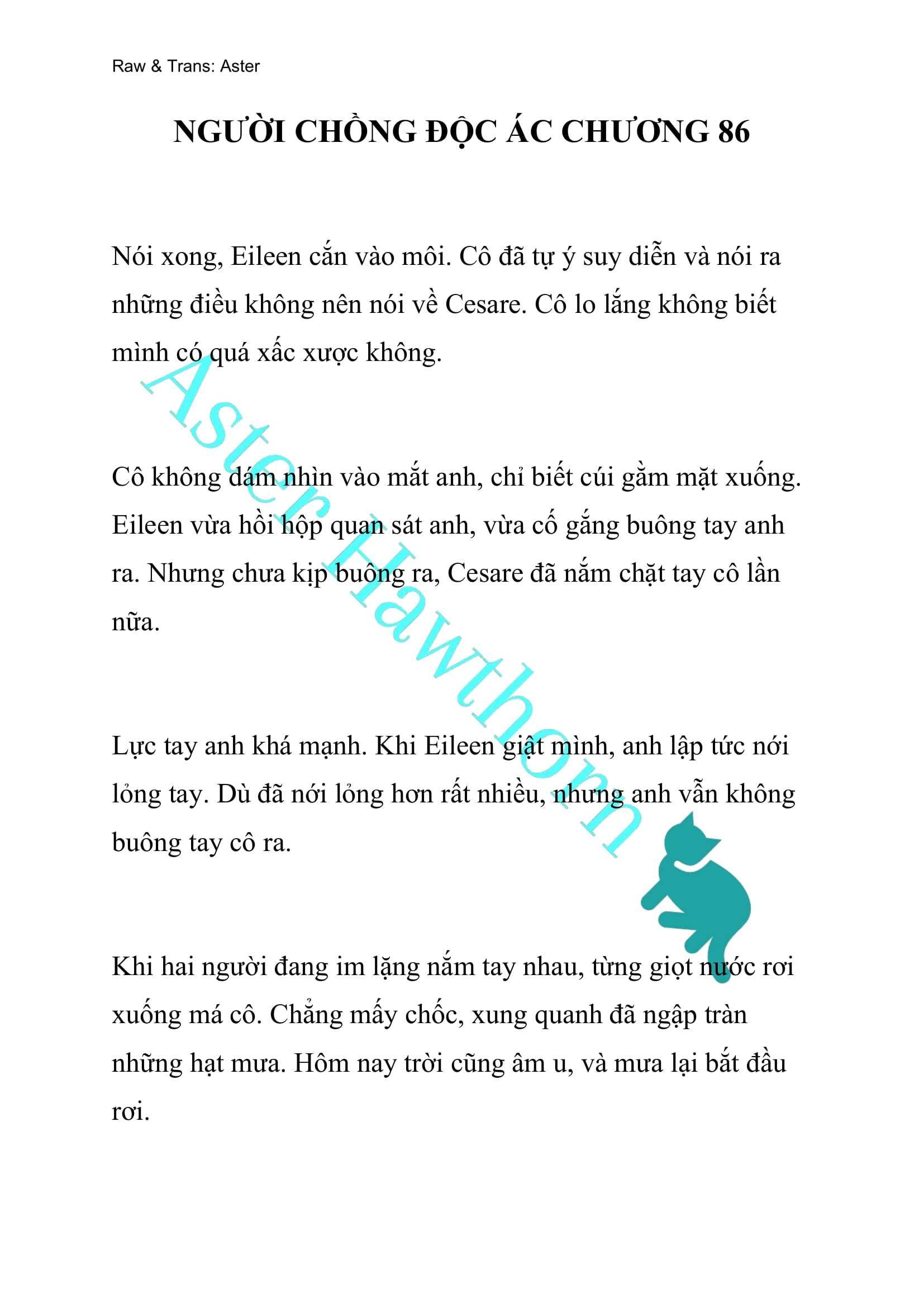 [novel] Người Chồng Độc Ác Chương 86 page 1 - Giả Dược