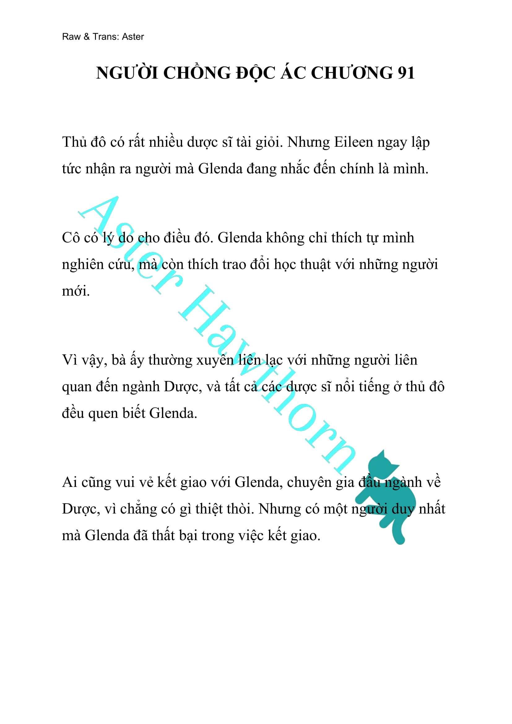 [novel] Người Chồng Độc Ác Chương 91 page 1 - Giả Dược