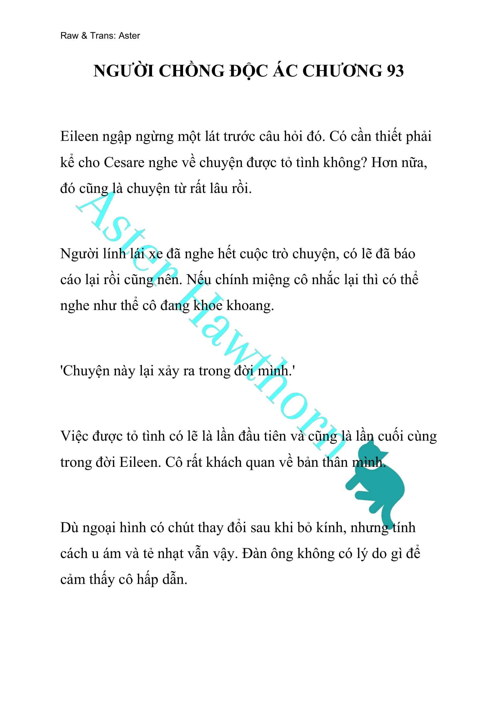 [novel] Người Chồng Độc Ác Chương 93 page 1 - Giả Dược