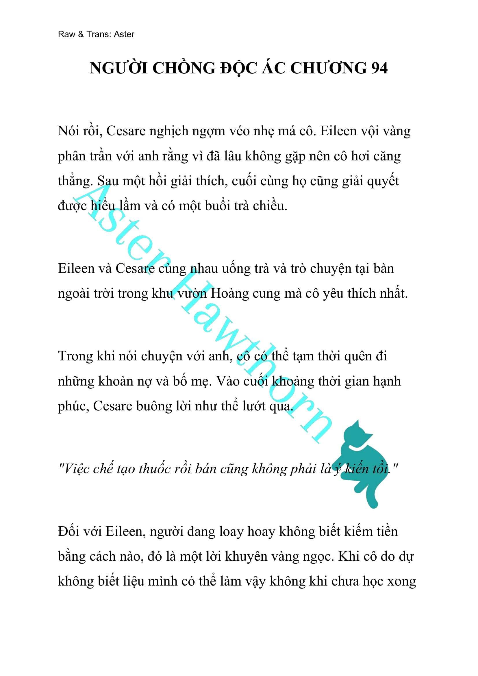 [novel] Người Chồng Độc Ác Chương 94 page 1 - Giả Dược