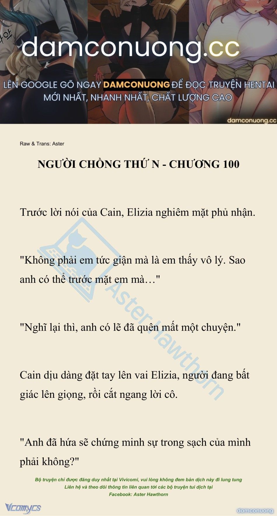 đọc truyện [novel] Người Chồng Thứ N Chương 100 ảnh 2 tại Thiên Thai Truyện