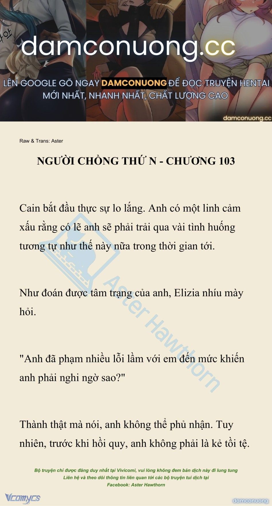 đọc truyện [novel] Người Chồng Thứ N Chương 103 ảnh 2 tại Thiên Thai Truyện