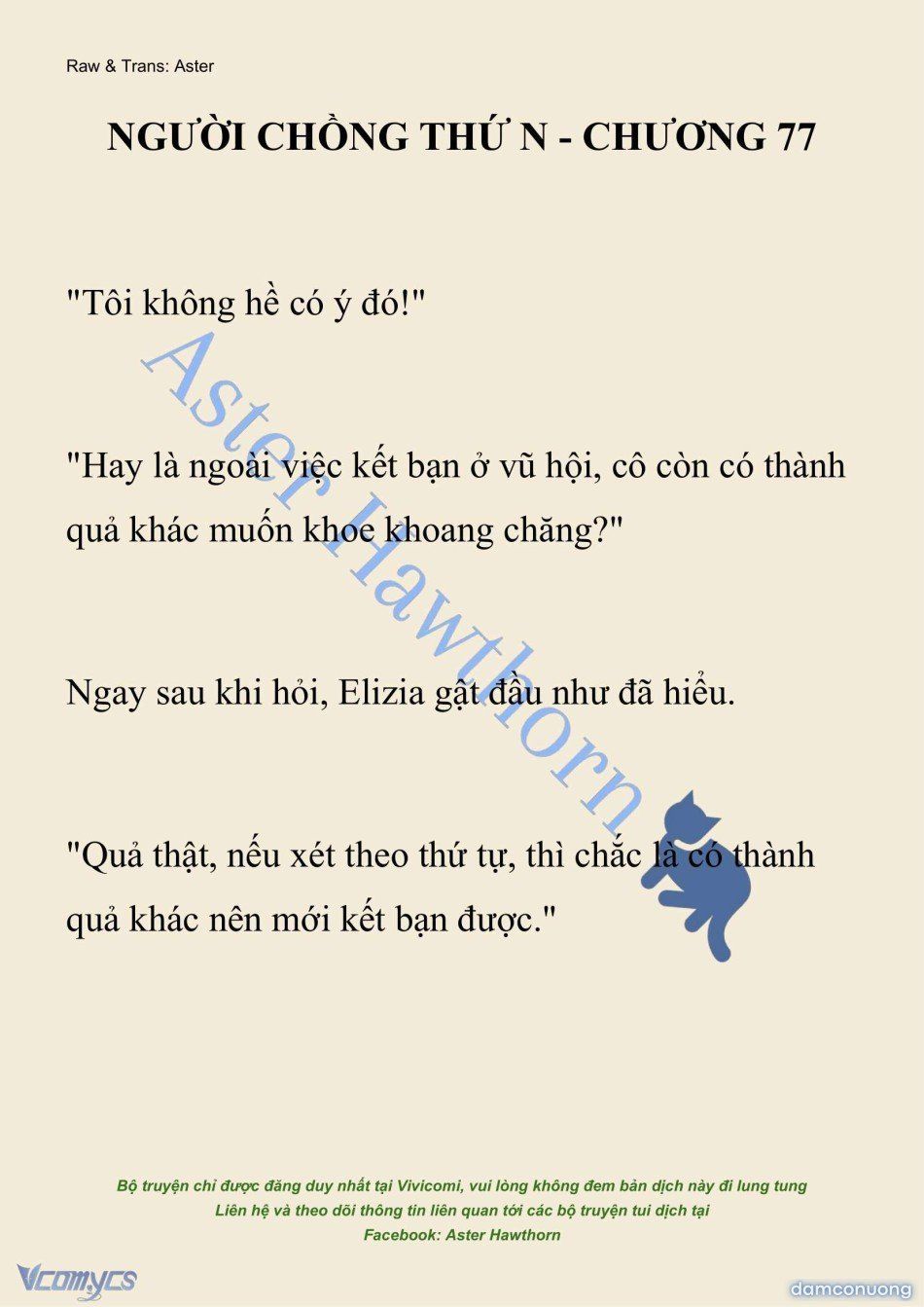 đọc truyện [novel] Người Chồng Thứ N Chương 77 ảnh 3 tại Thiên Thai Truyện