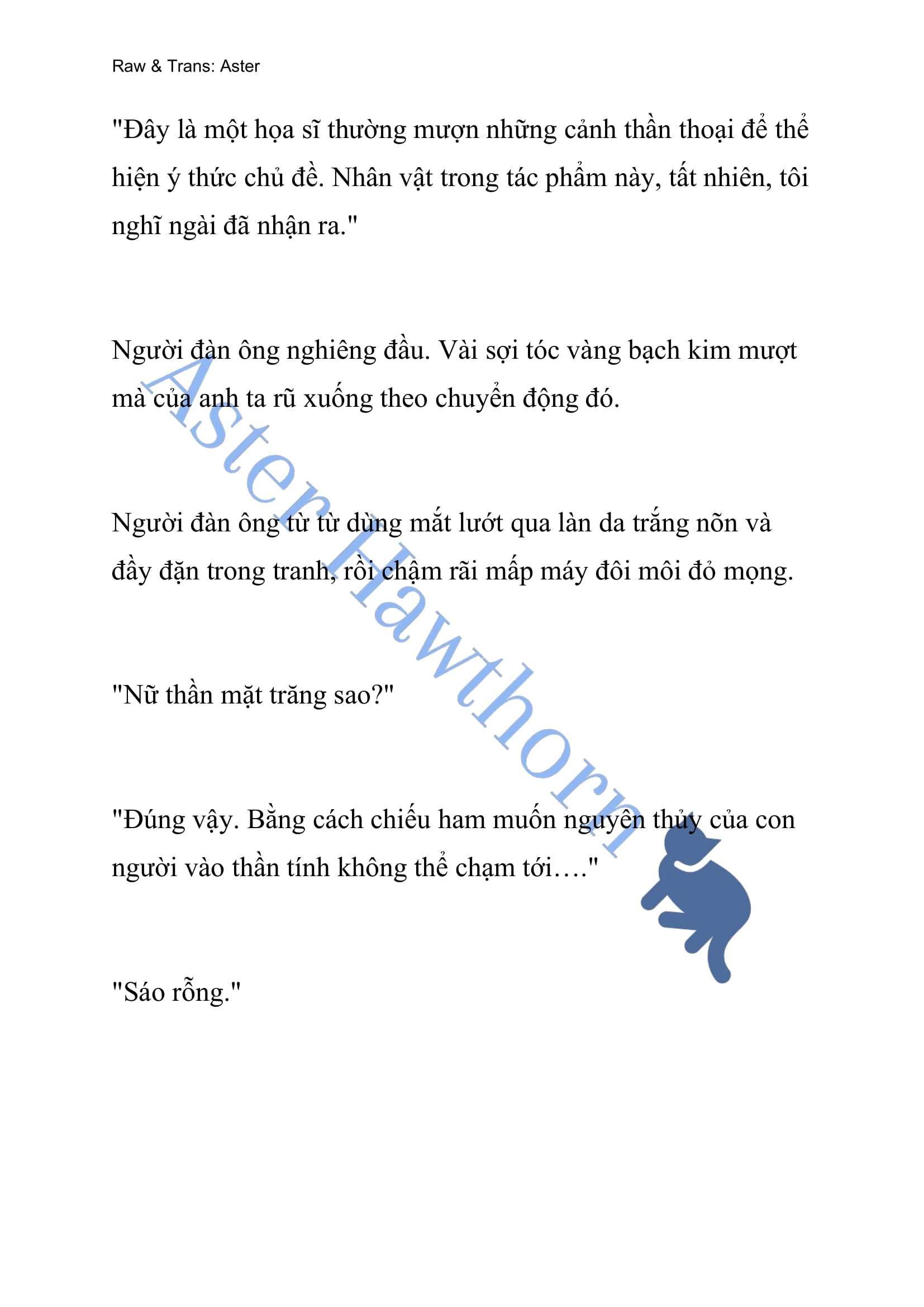 [novel] Odalisque Chương 1 page 3 - Giả Dược