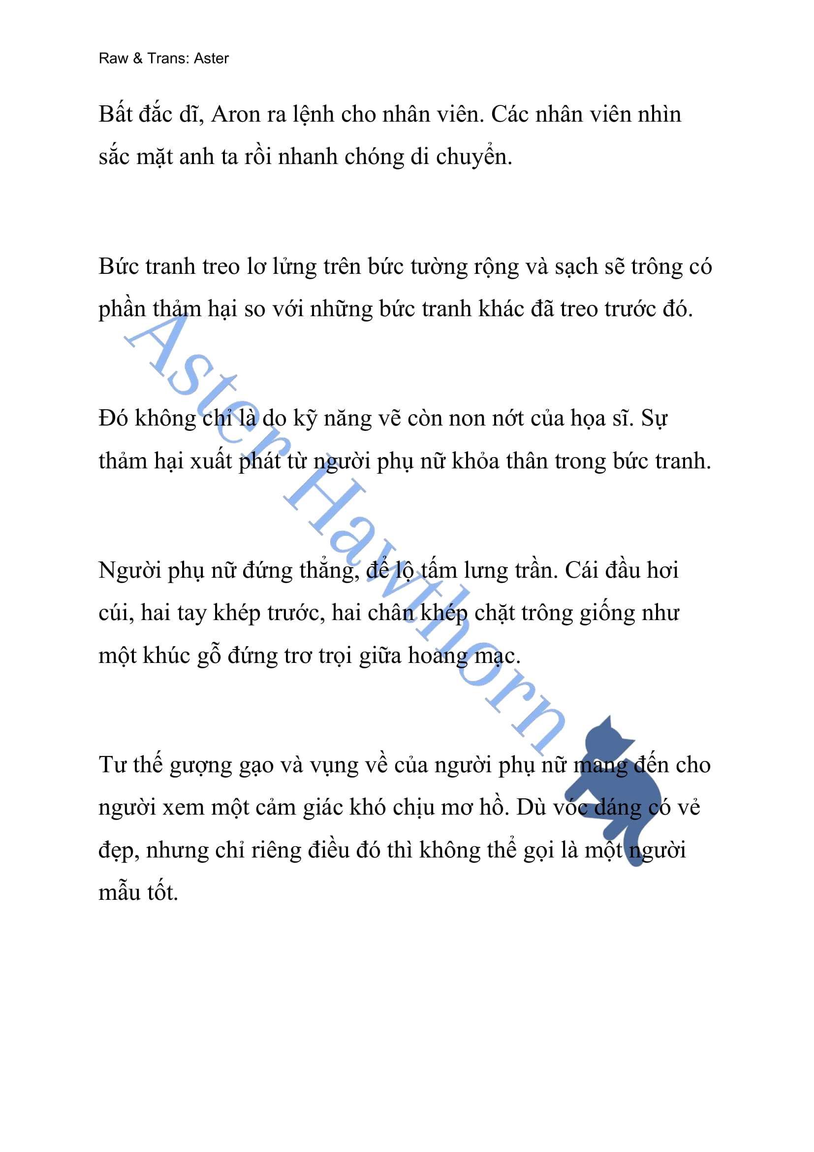 [novel] Odalisque Chương 1 page 8 - Giả Dược
