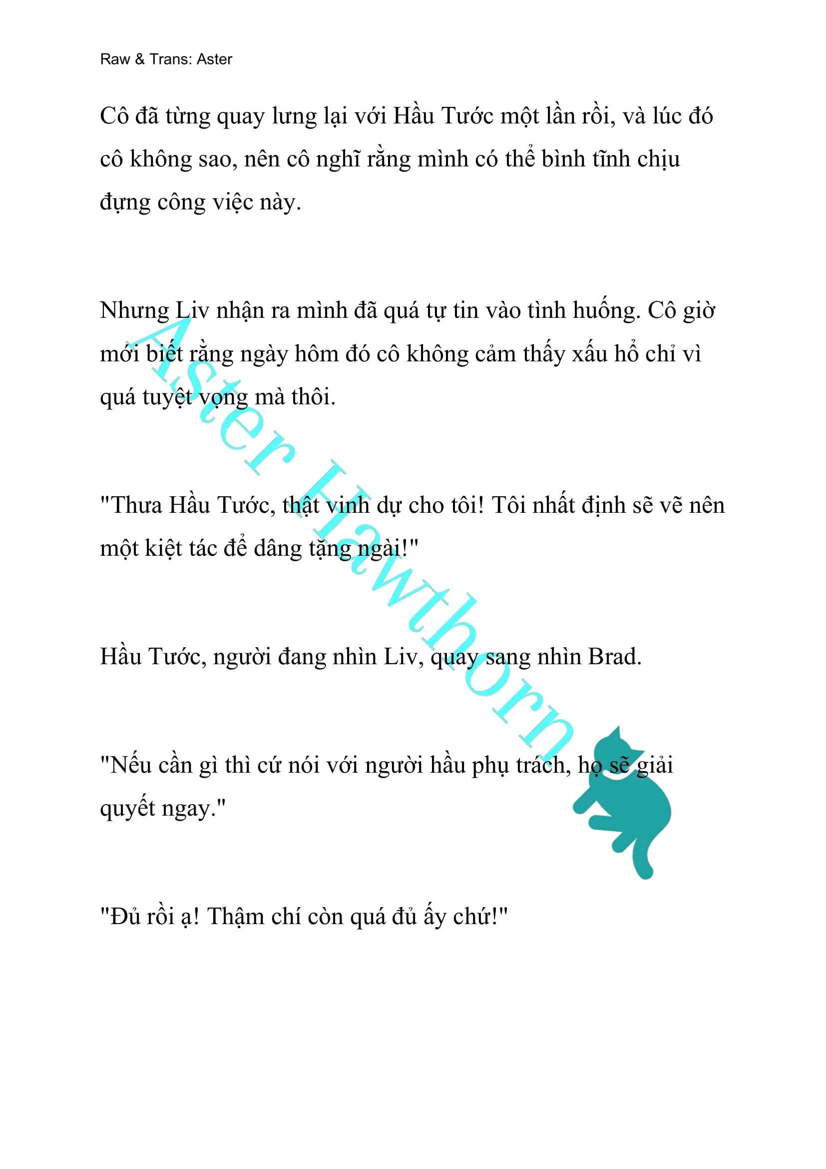 [novel] Odalisque Chương 10 page 2 - Giả Dược