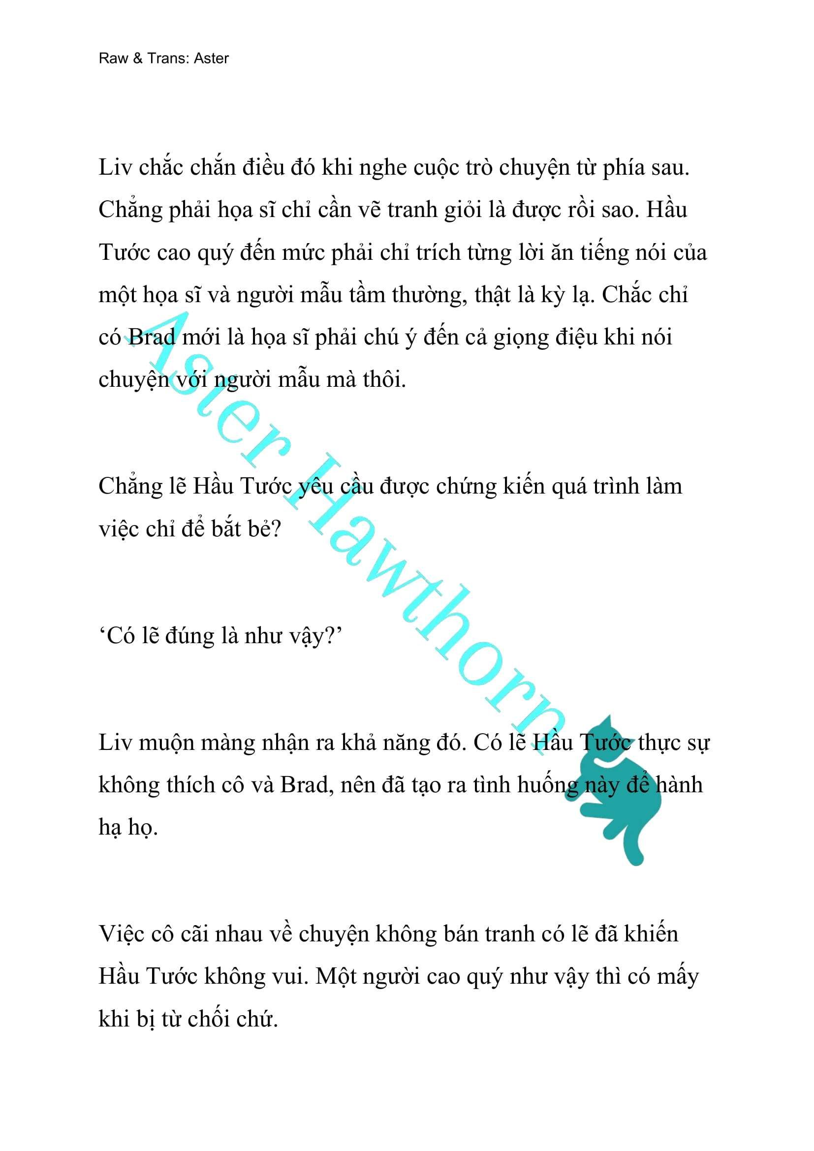 [novel] Odalisque Chương 10 page 5 - Giả Dược
