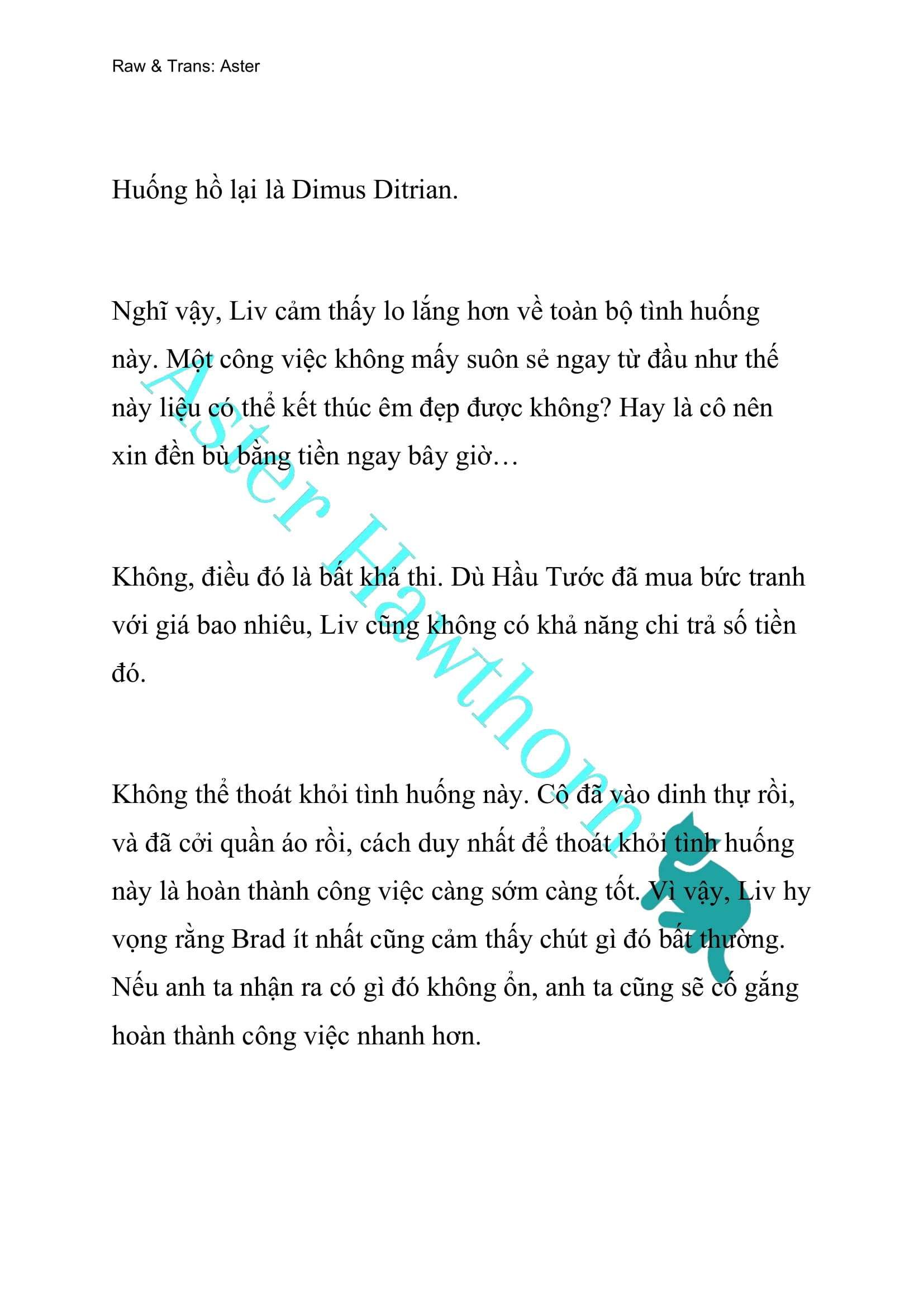 [novel] Odalisque Chương 10 page 6 - Giả Dược