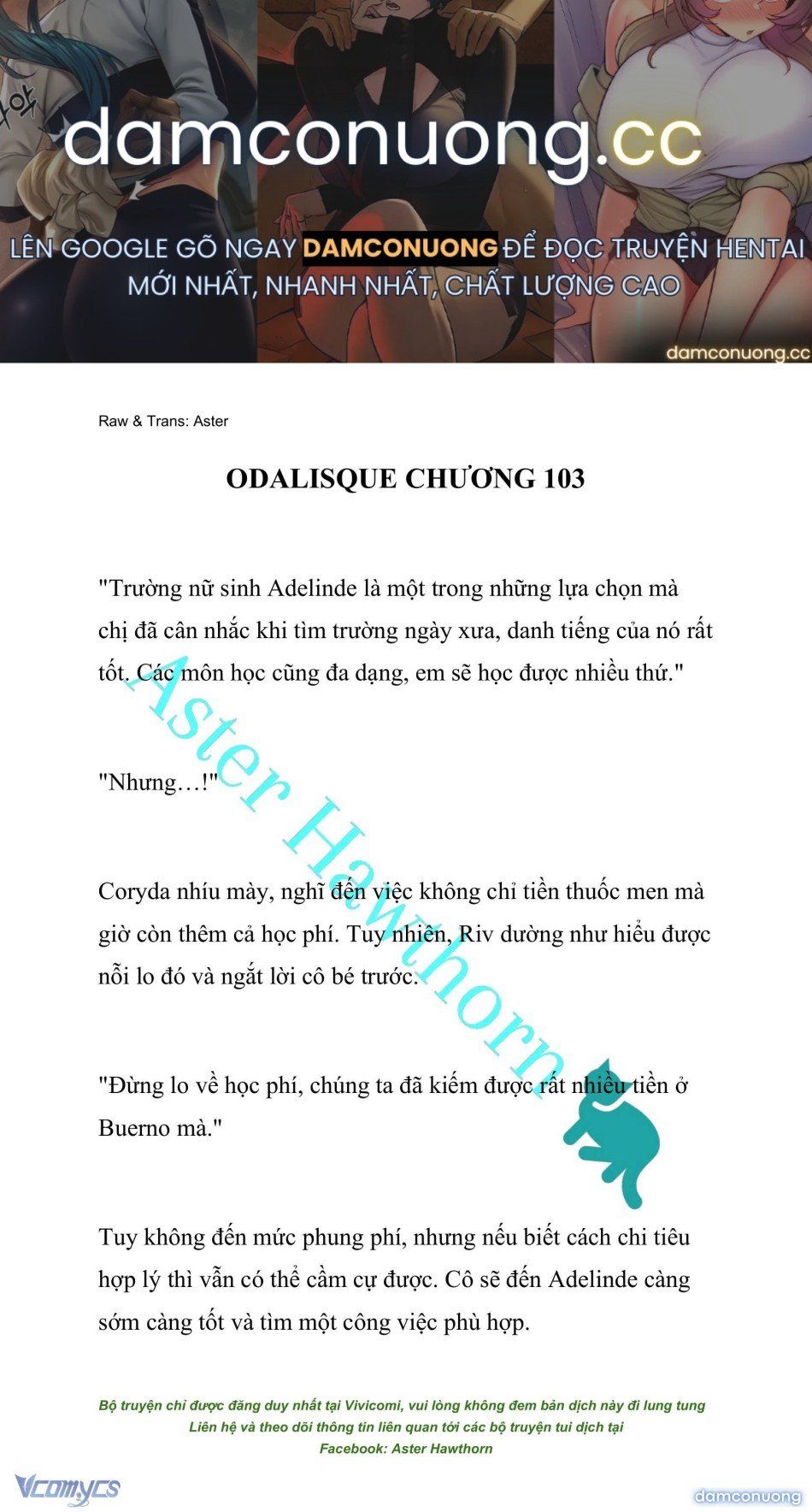 đọc truyện [novel] Odalisque Chương 103 ảnh 2 tại Thiên Thai Truyện
