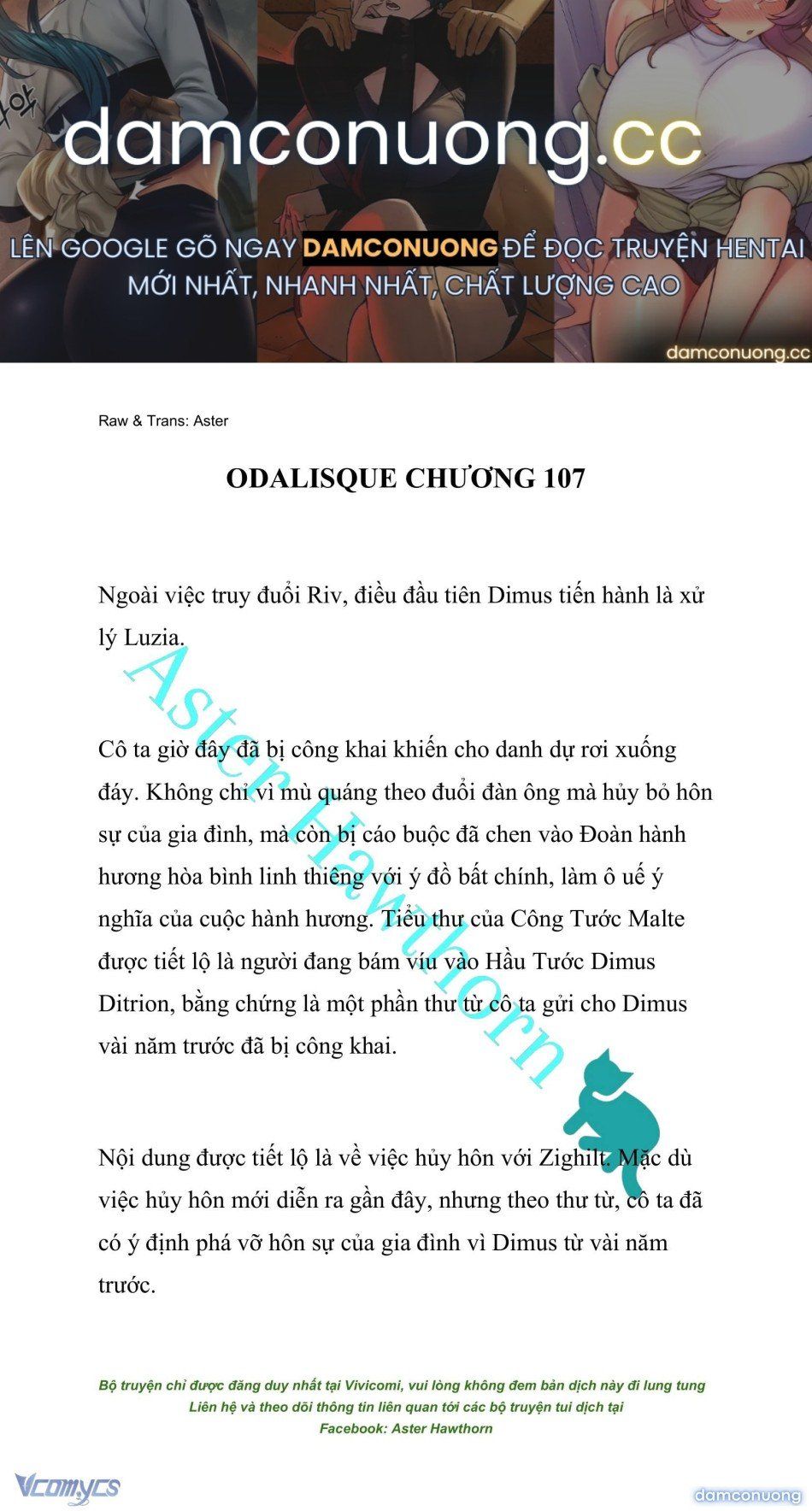 đọc truyện [novel] Odalisque Chương 107 ảnh 2 tại Thiên Thai Truyện