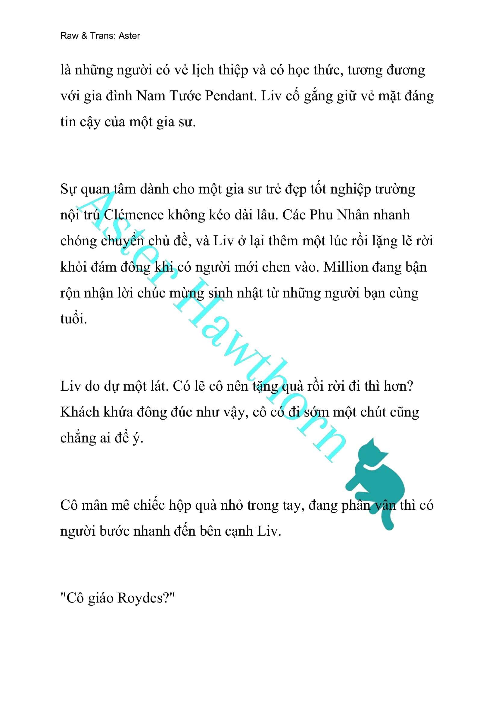 [novel] Odalisque Chương 11 page 14 - Giả Dược