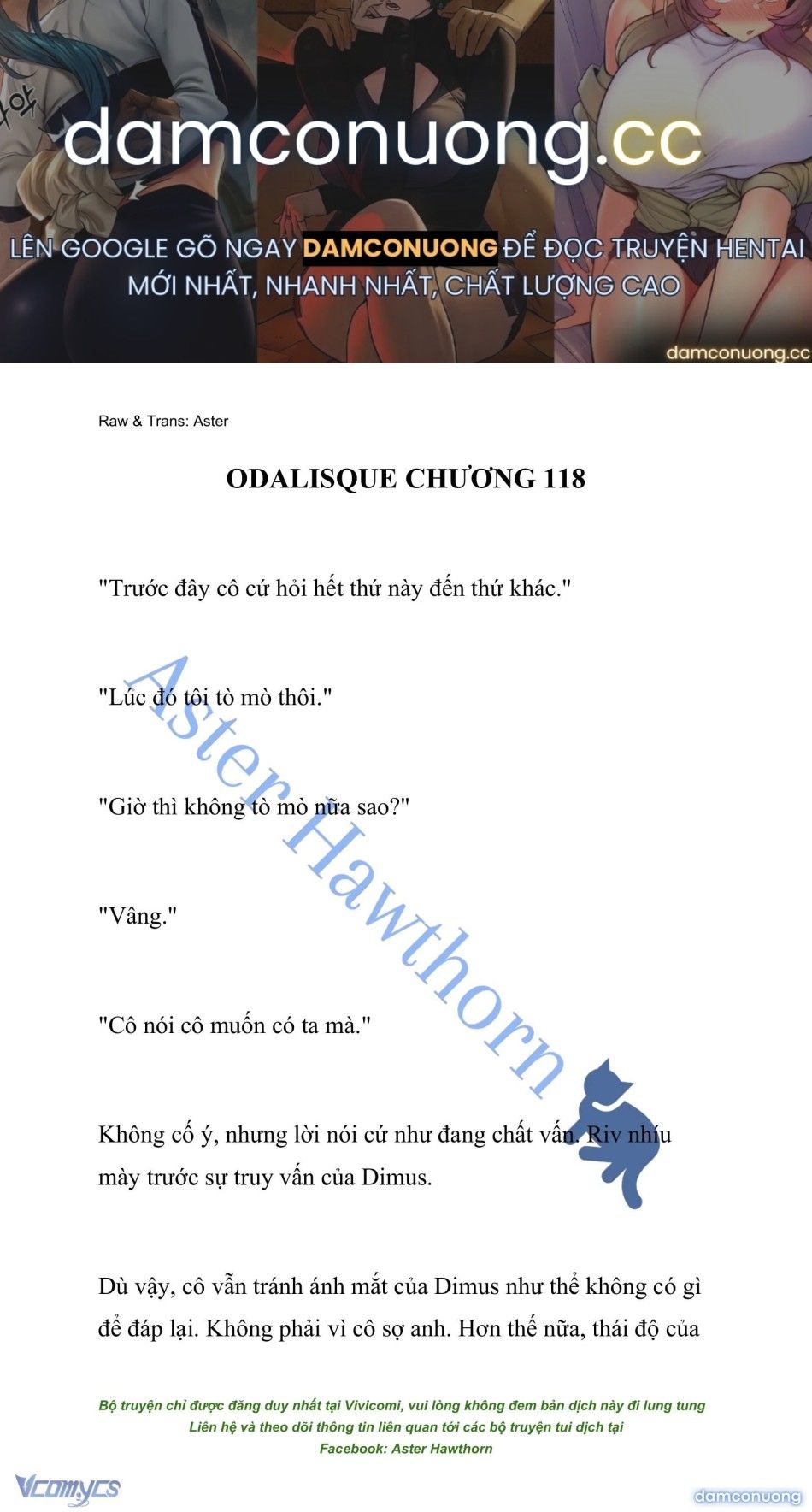 đọc truyện [novel] Odalisque Chương 118 ảnh 2 tại Thiên Thai Truyện