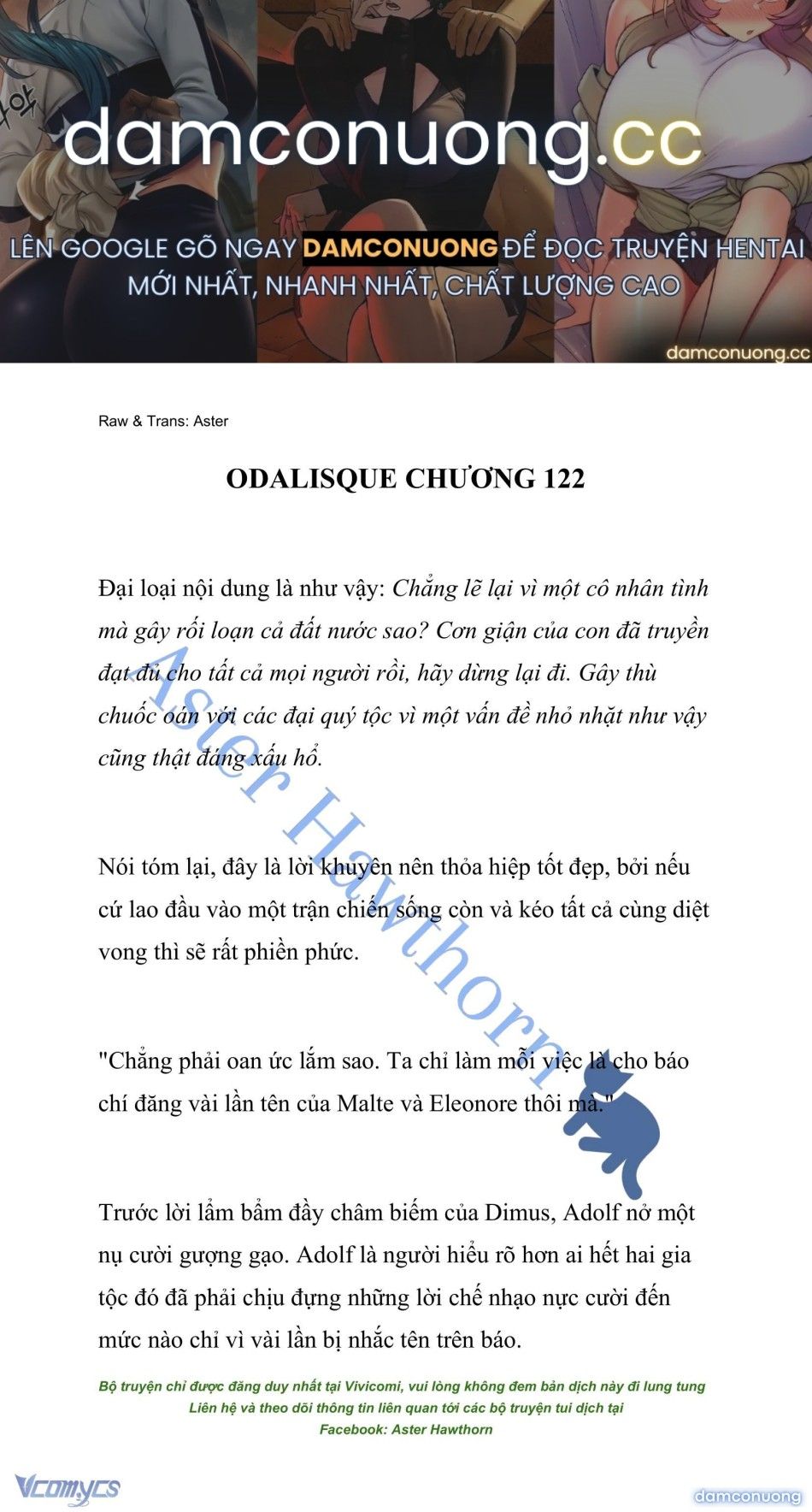 đọc truyện [novel] Odalisque Chương 122 ảnh 2 tại Thiên Thai Truyện