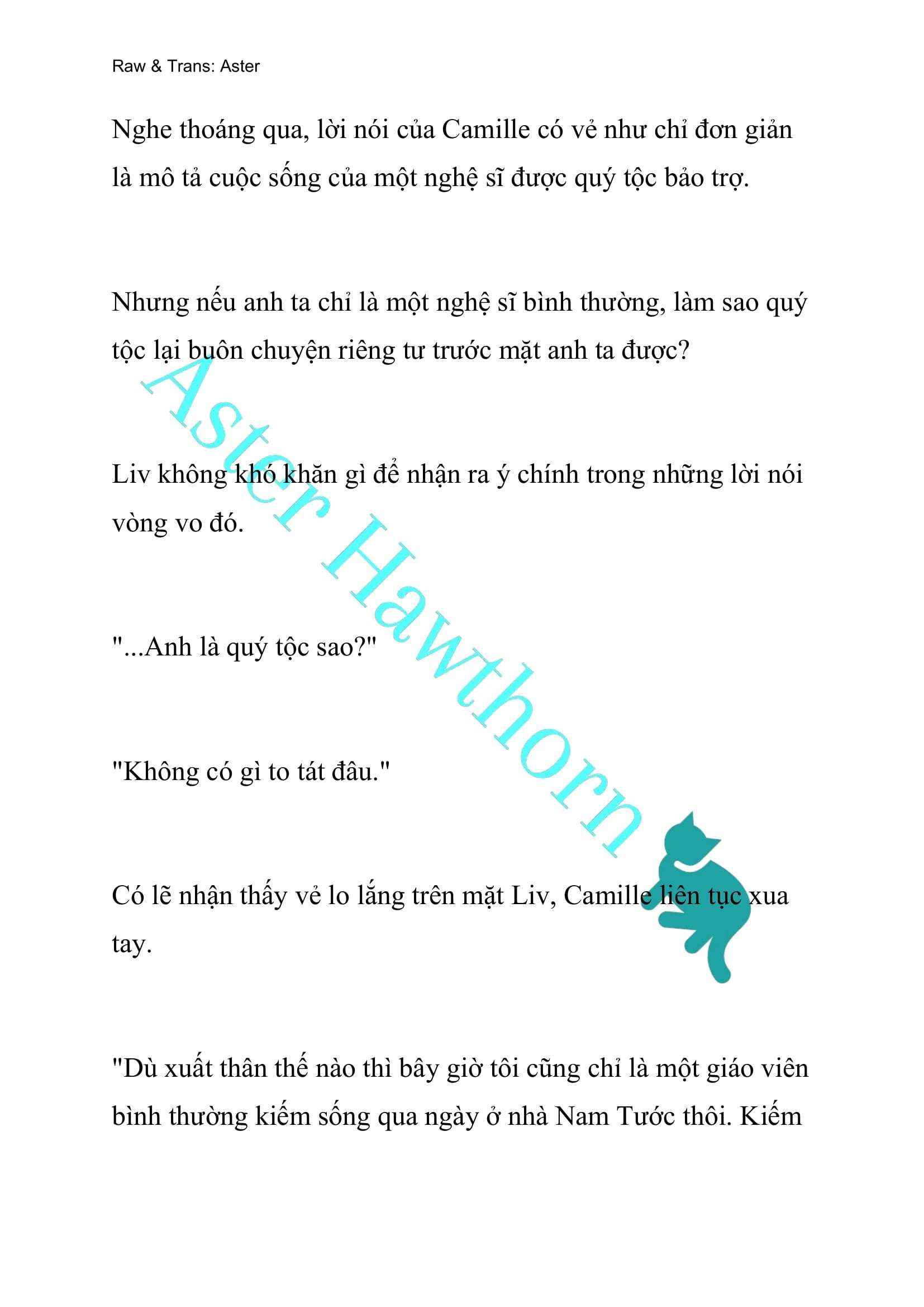 [novel] Odalisque Chương 13 page 3 - Giả Dược