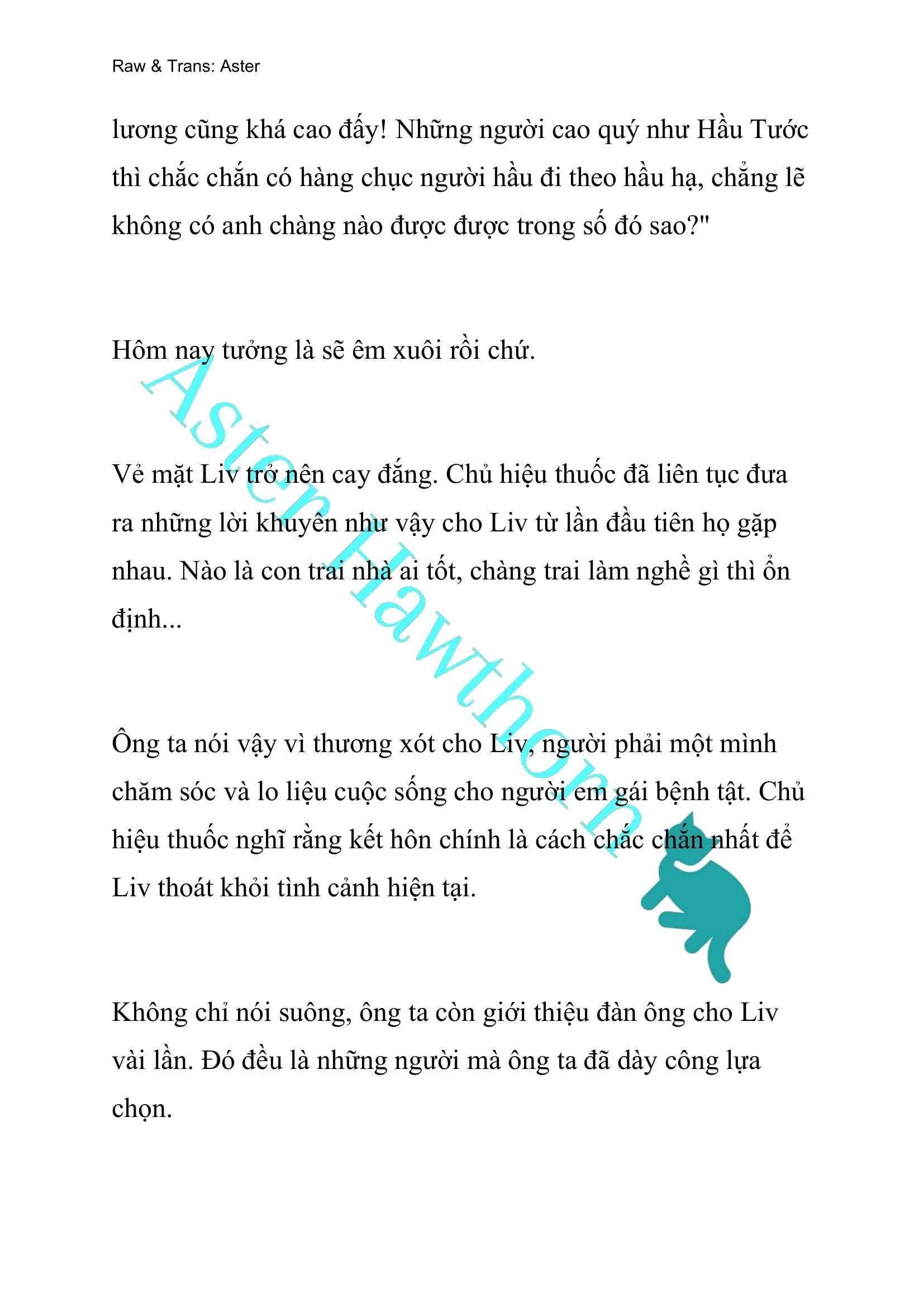 [novel] Odalisque Chương 14 page 4 - Giả Dược