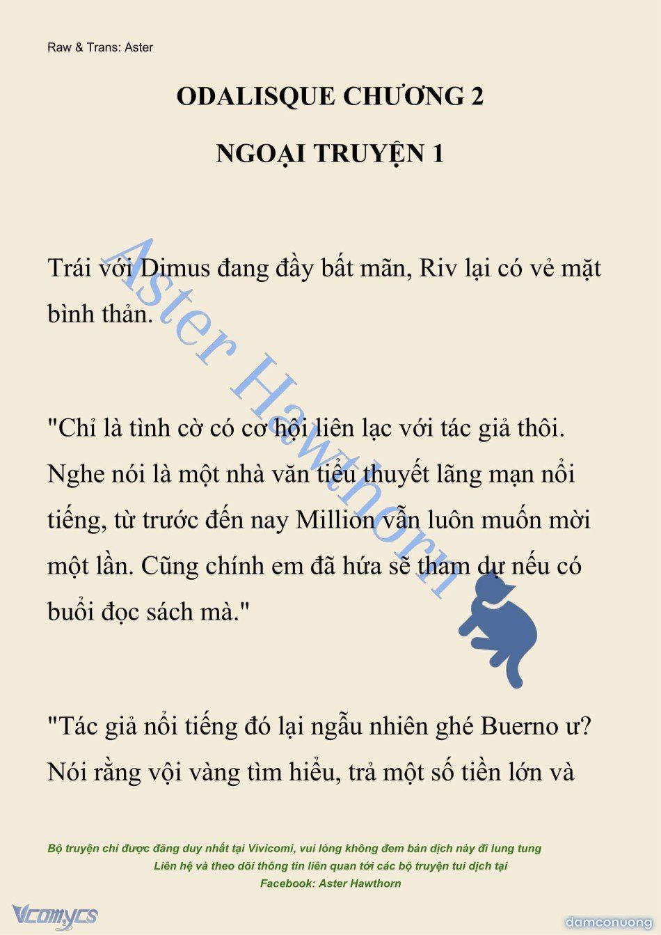 đọc truyện [novel] Odalisque Chương 140 ảnh 3 tại Thiên Thai Truyện