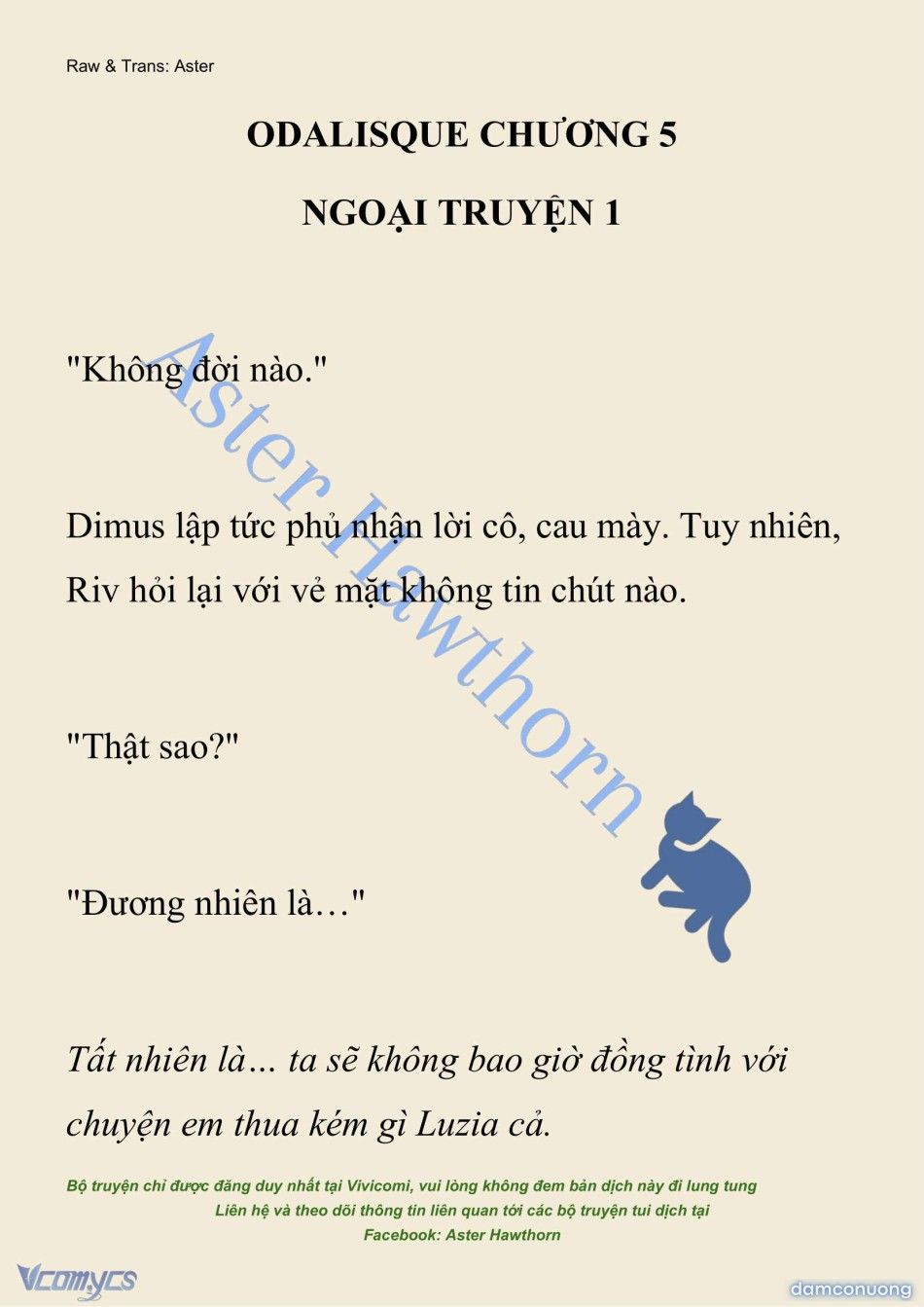 đọc truyện [novel] Odalisque Chương 143 ảnh 3 tại Thiên Thai Truyện