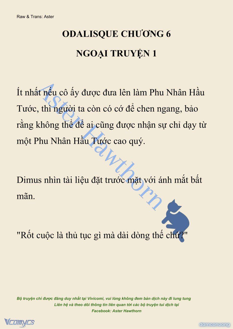 đọc truyện [novel] Odalisque Chương 144 ảnh 3 tại Thiên Thai Truyện