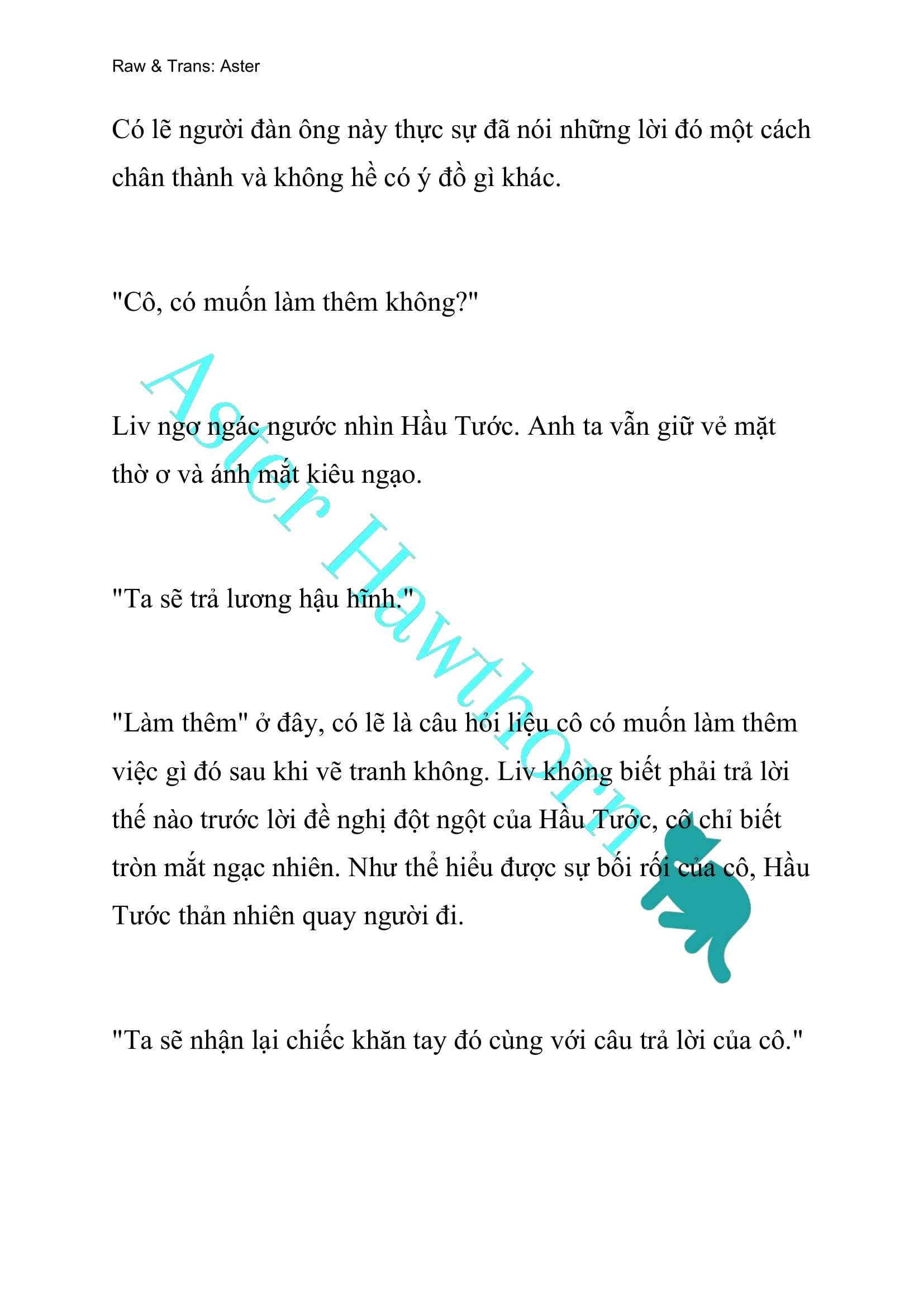 [novel] Odalisque Chương 15 page 4 - Giả Dược