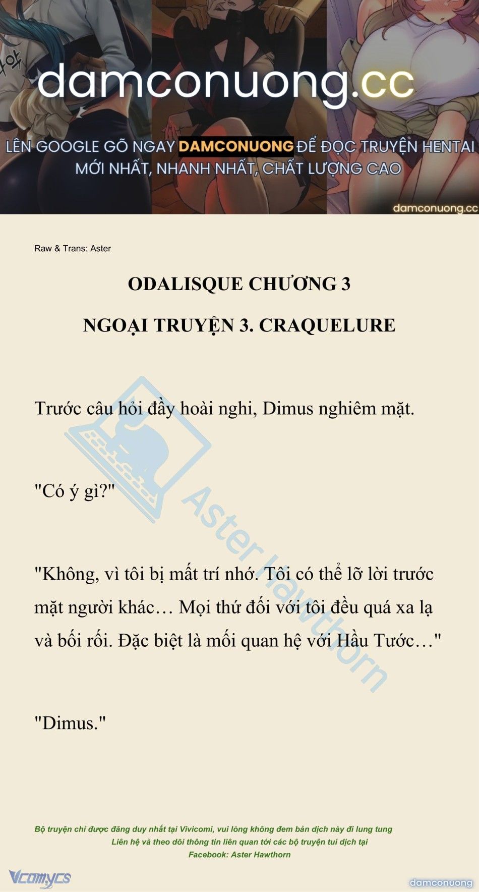 đọc truyện [novel] Odalisque Chương 158 ảnh 2 tại Thiên Thai Truyện