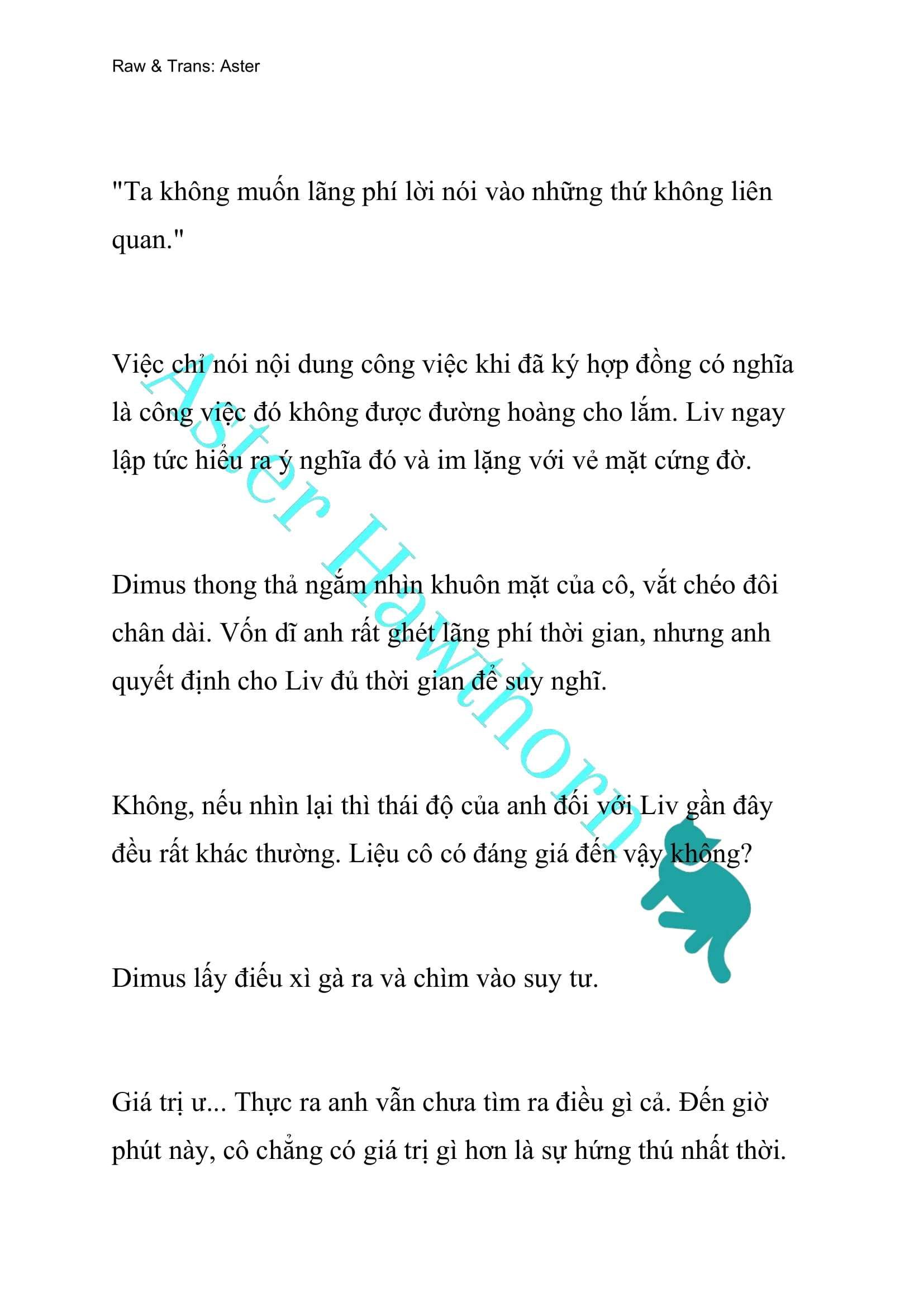 [novel] Odalisque Chương 16 page 2 - Giả Dược