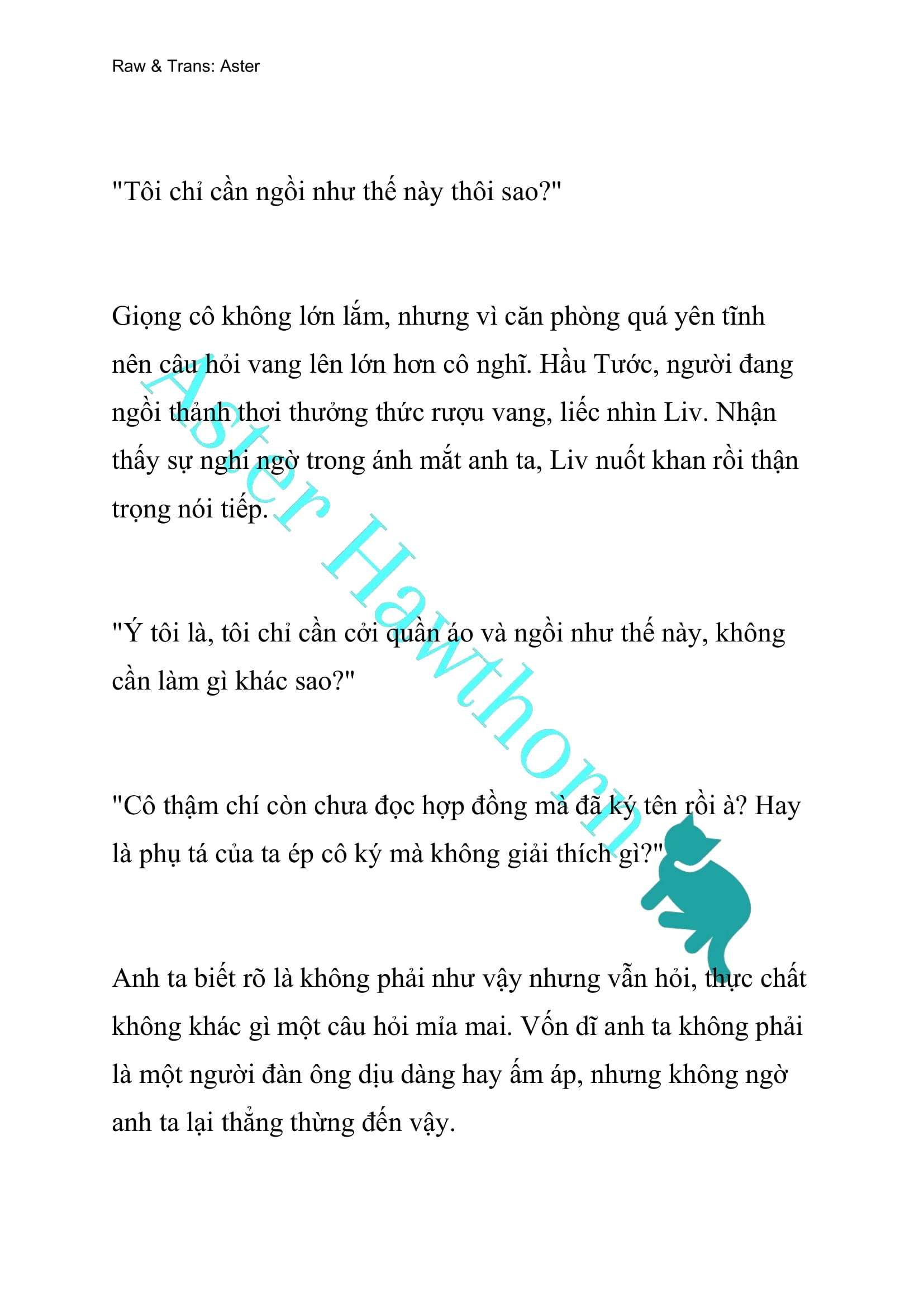 [novel] Odalisque Chương 17 page 8 - Giả Dược