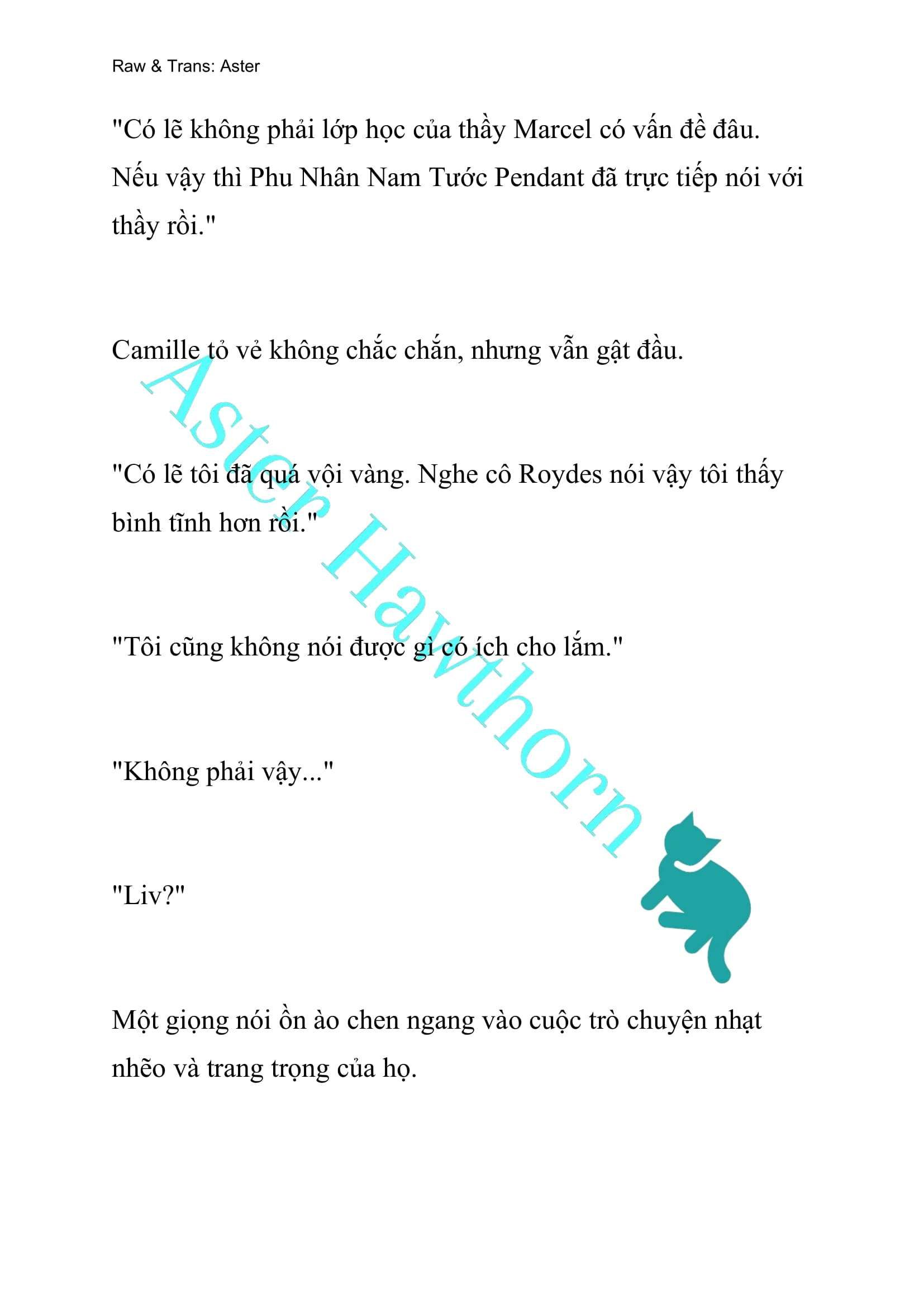 [novel] Odalisque Chương 18 page 15 - Giả Dược