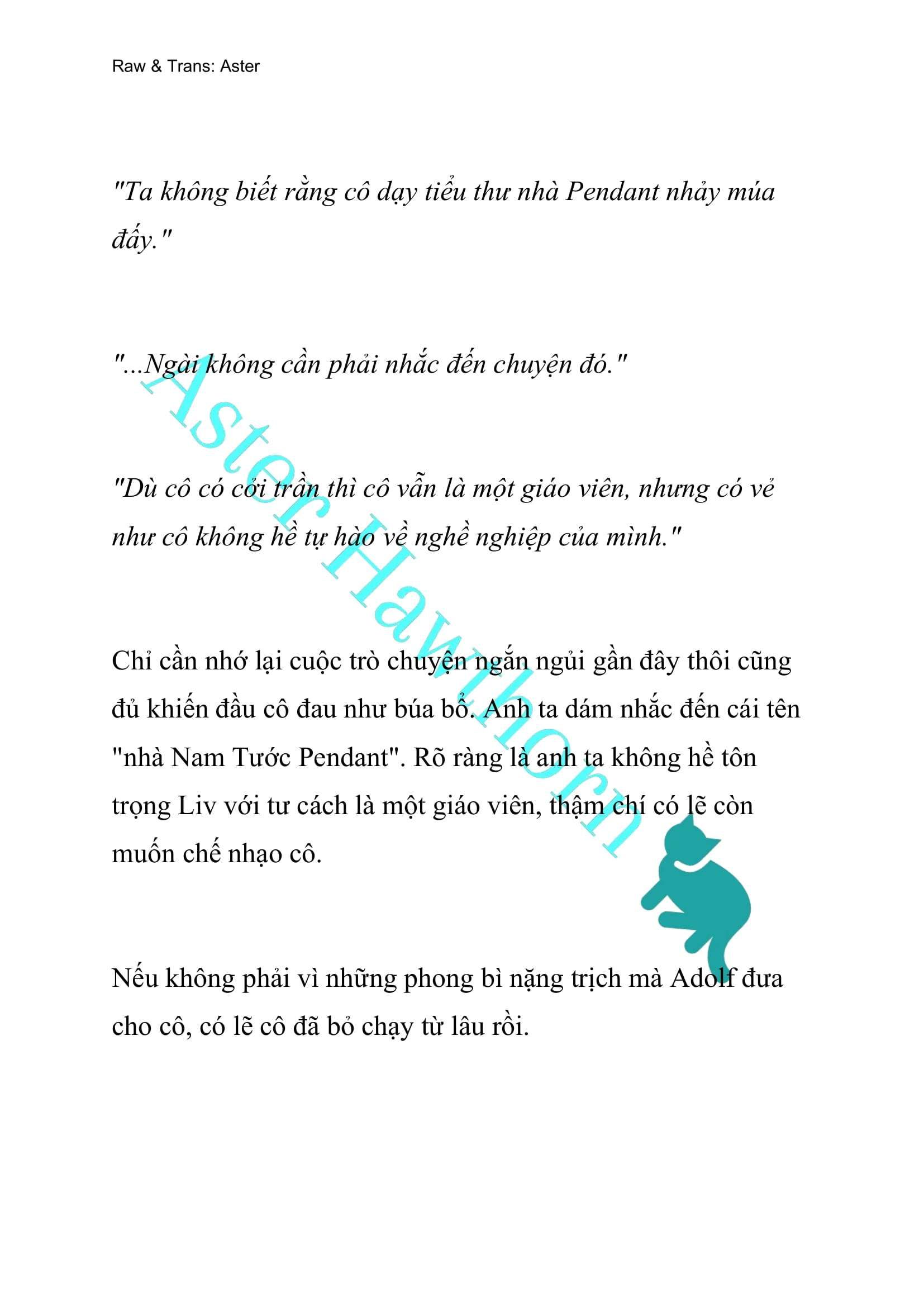 [novel] Odalisque Chương 18 page 9 - Giả Dược