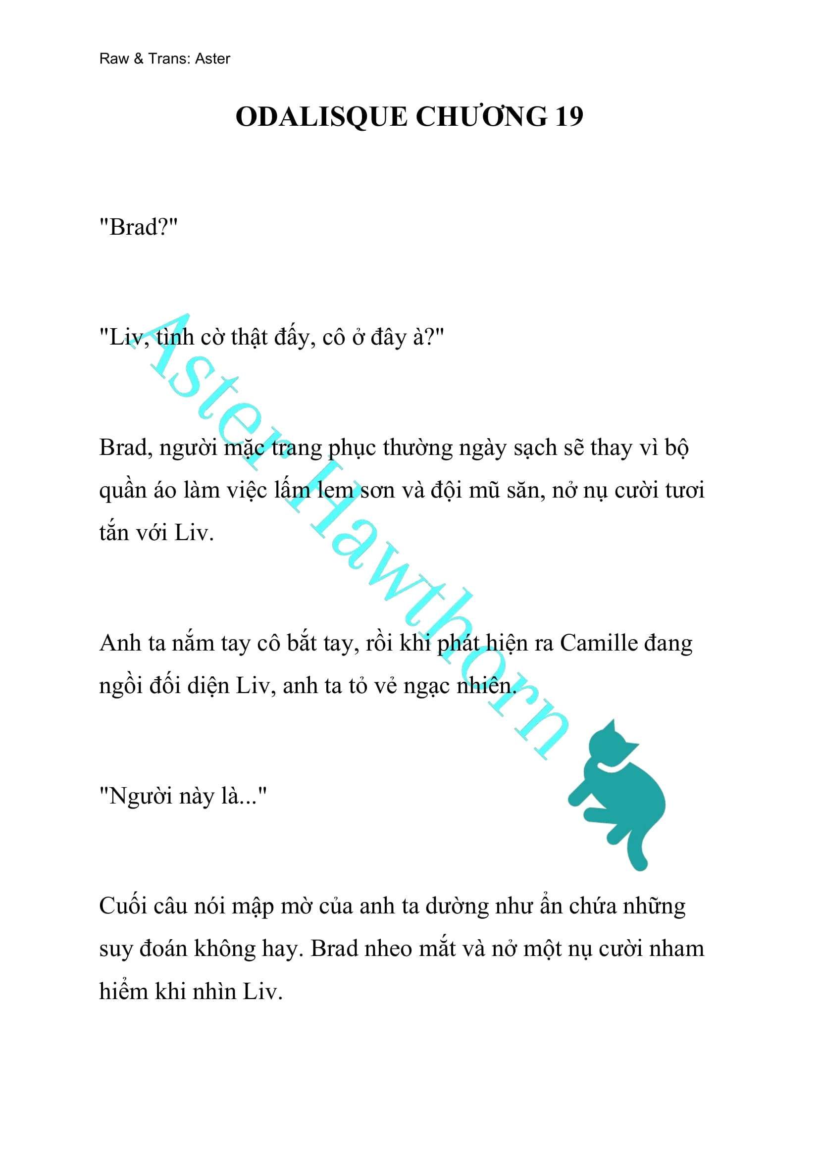 [novel] Odalisque Chương 19 page 1 - Giả Dược