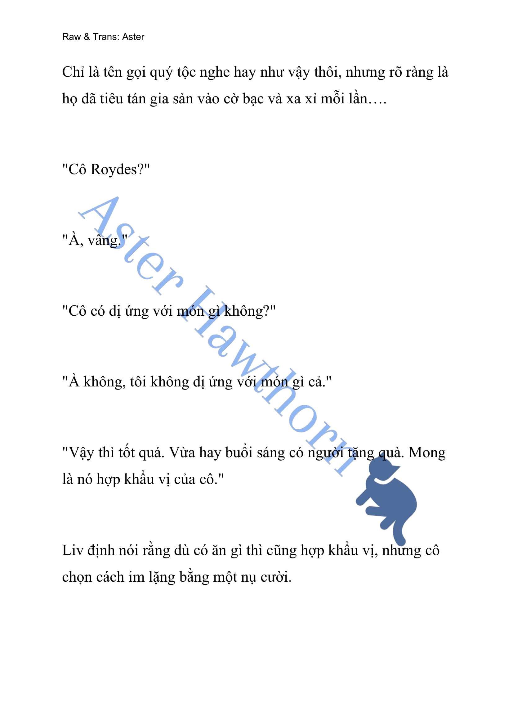 [novel] Odalisque Chương 2 page 13 - Giả Dược