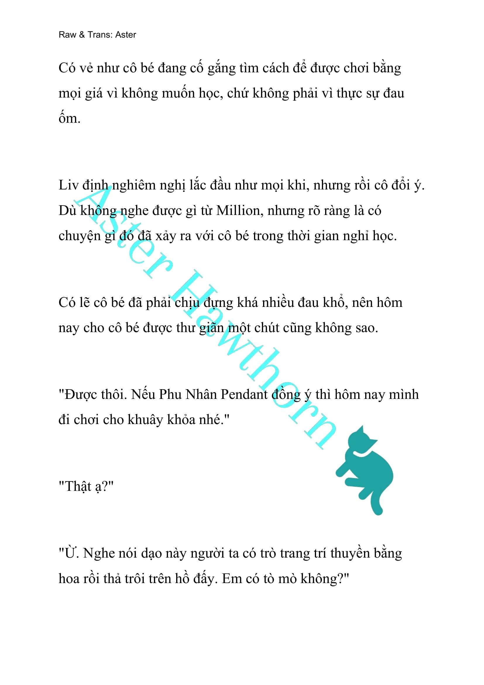 [novel] Odalisque Chương 20 page 2 - Giả Dược