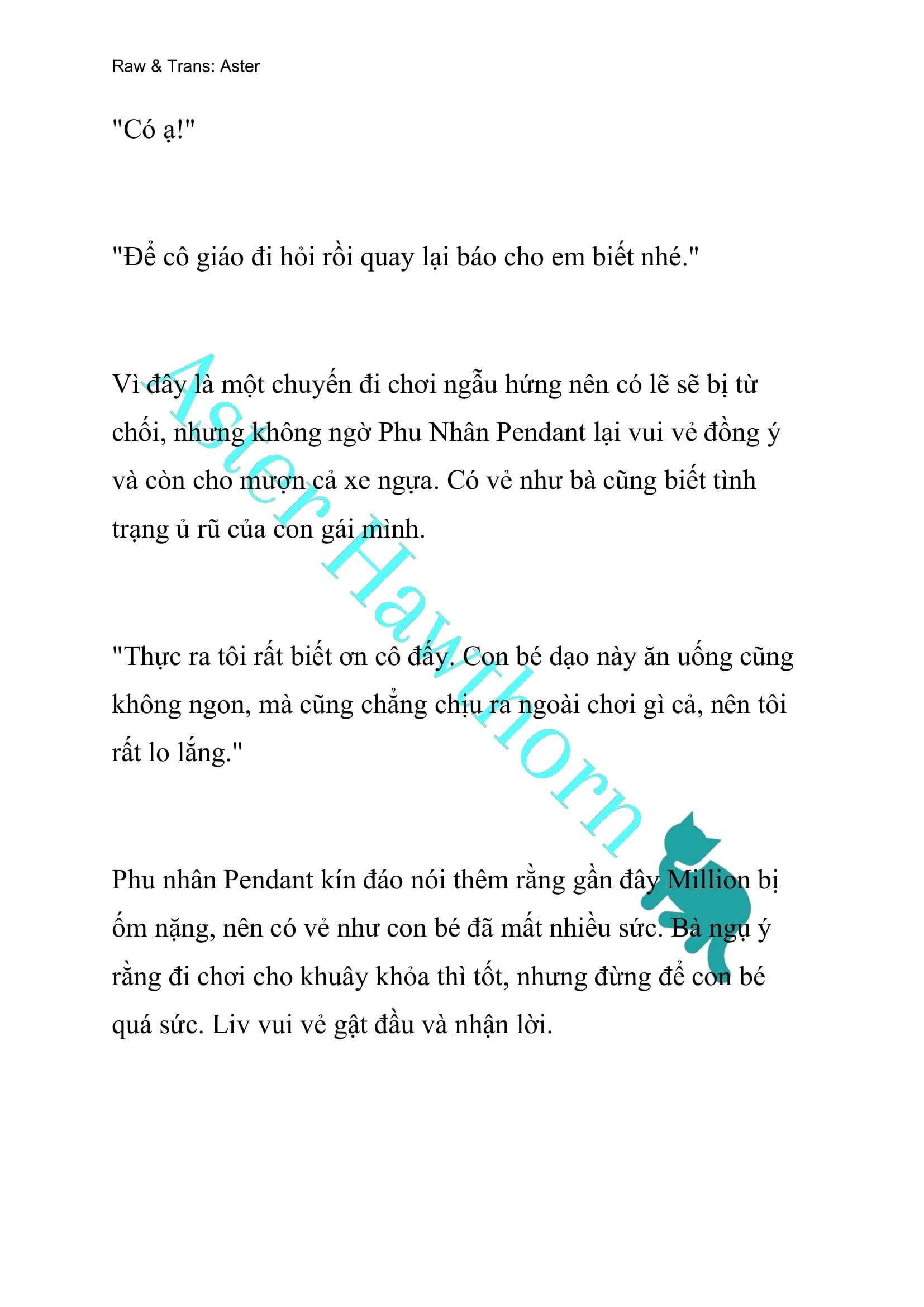 [novel] Odalisque Chương 20 page 3 - Giả Dược