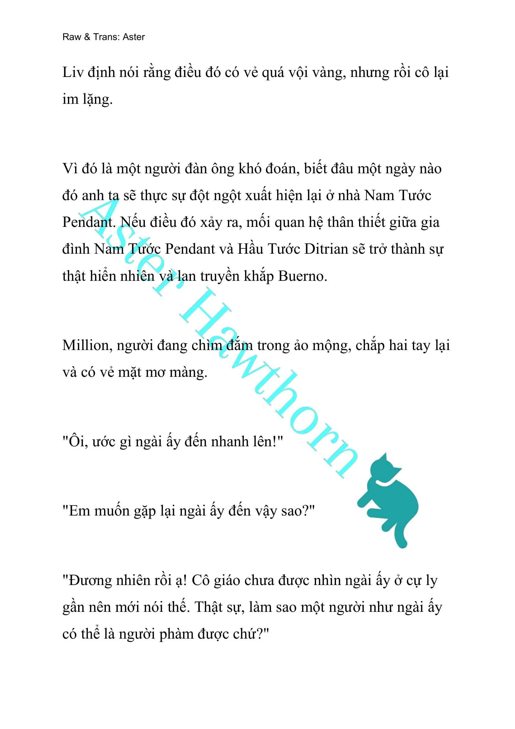 [novel] Odalisque Chương 21 page 2 - Giả Dược