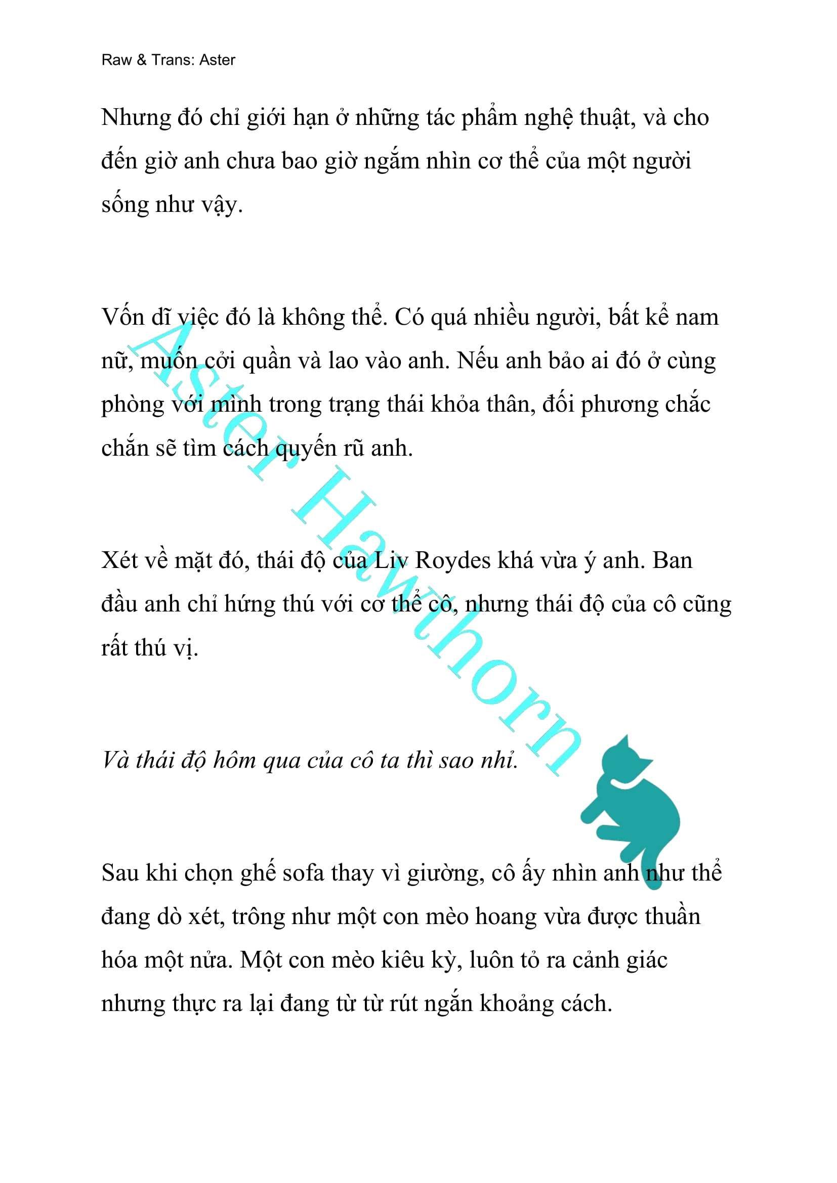 [novel] Odalisque Chương 22 page 6 - Giả Dược