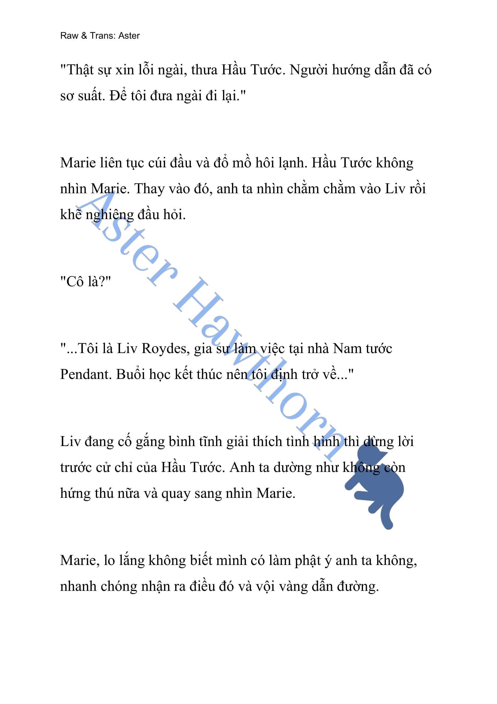 [novel] Odalisque Chương 3 page 6 - Giả Dược