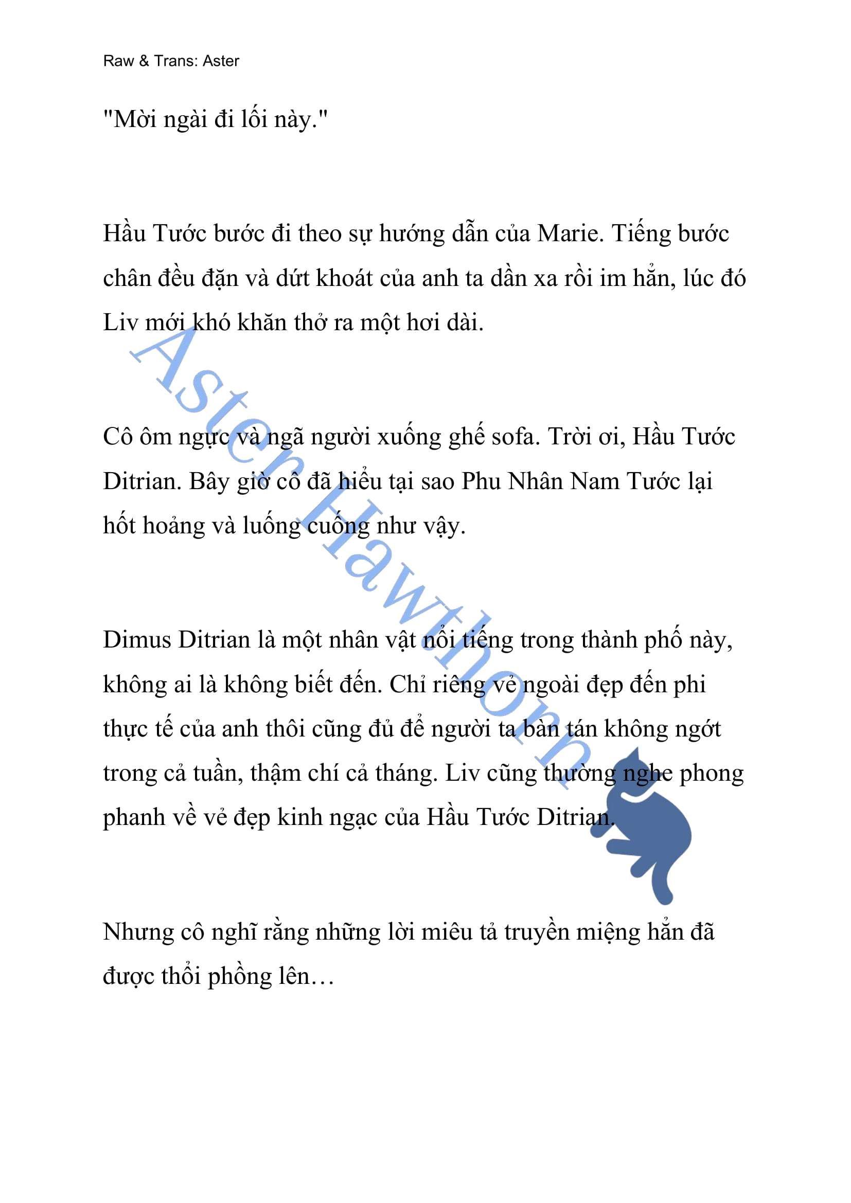 [novel] Odalisque Chương 3 page 7 - Giả Dược