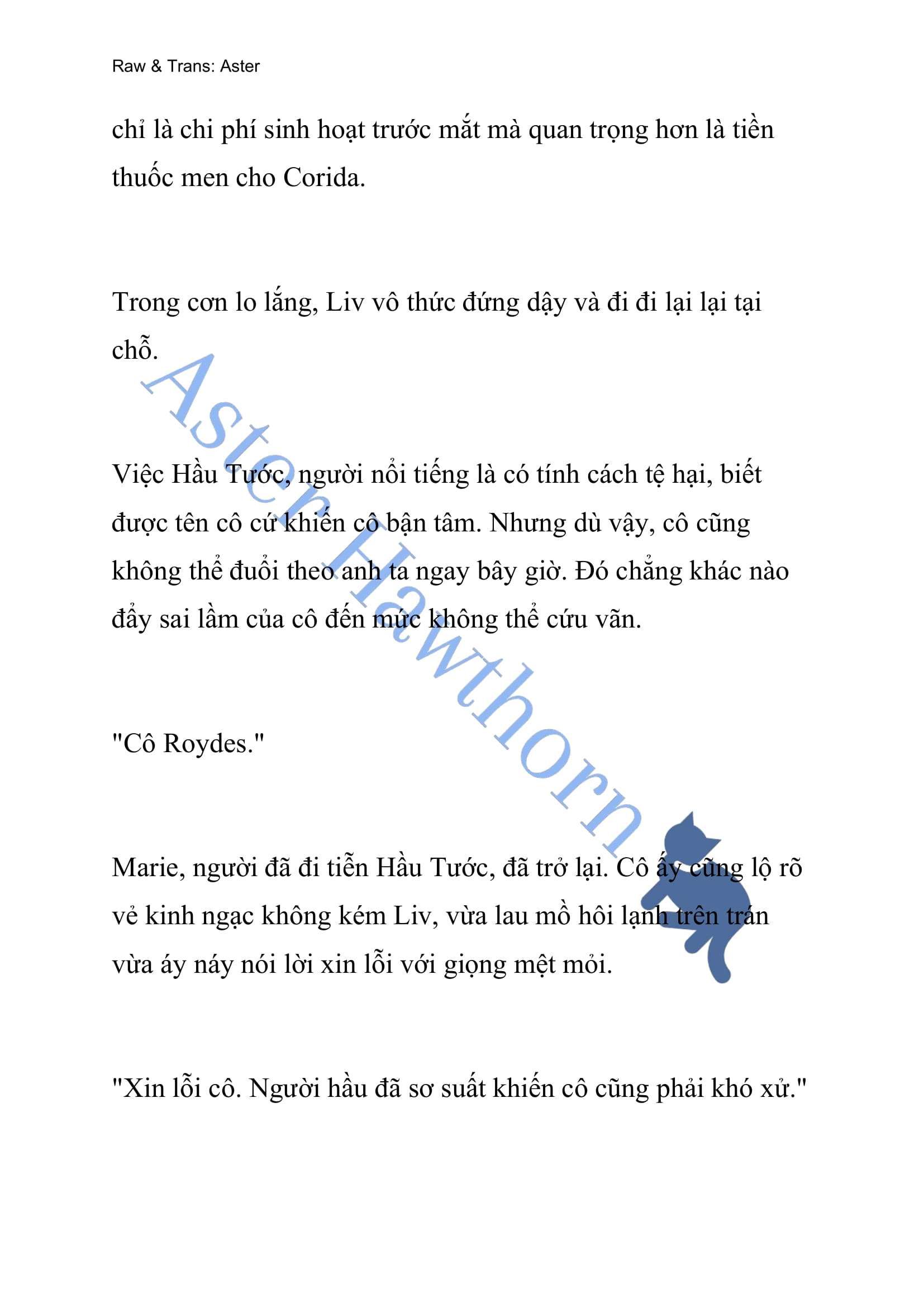[novel] Odalisque Chương 3 page 10 - Giả Dược