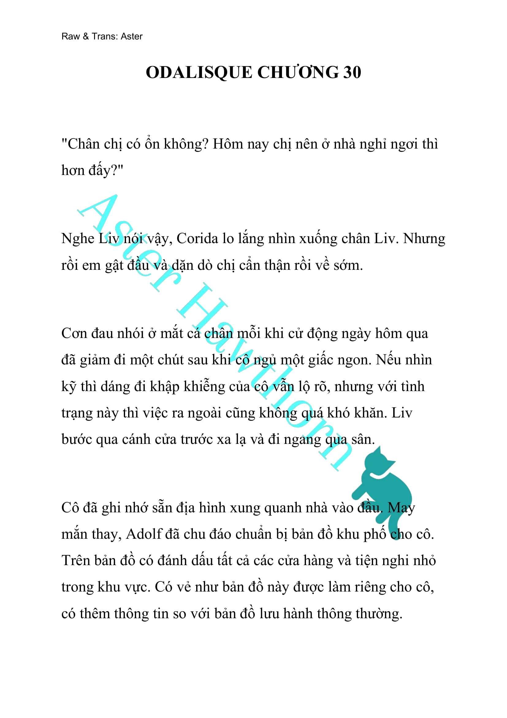 [novel] Odalisque Chương 30 page 1 - Giả Dược