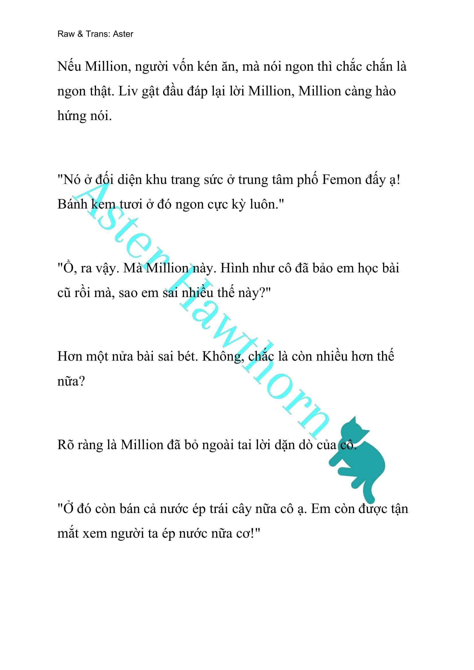 [novel] Odalisque Chương 30 page 7 - Giả Dược