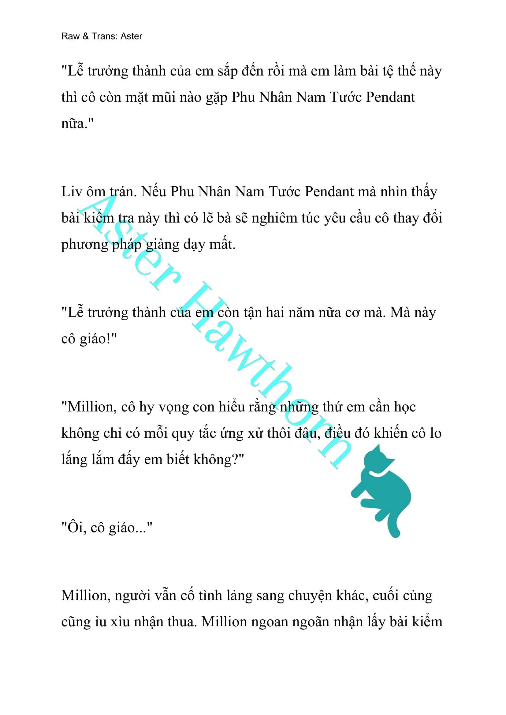 [novel] Odalisque Chương 30 page 8 - Giả Dược