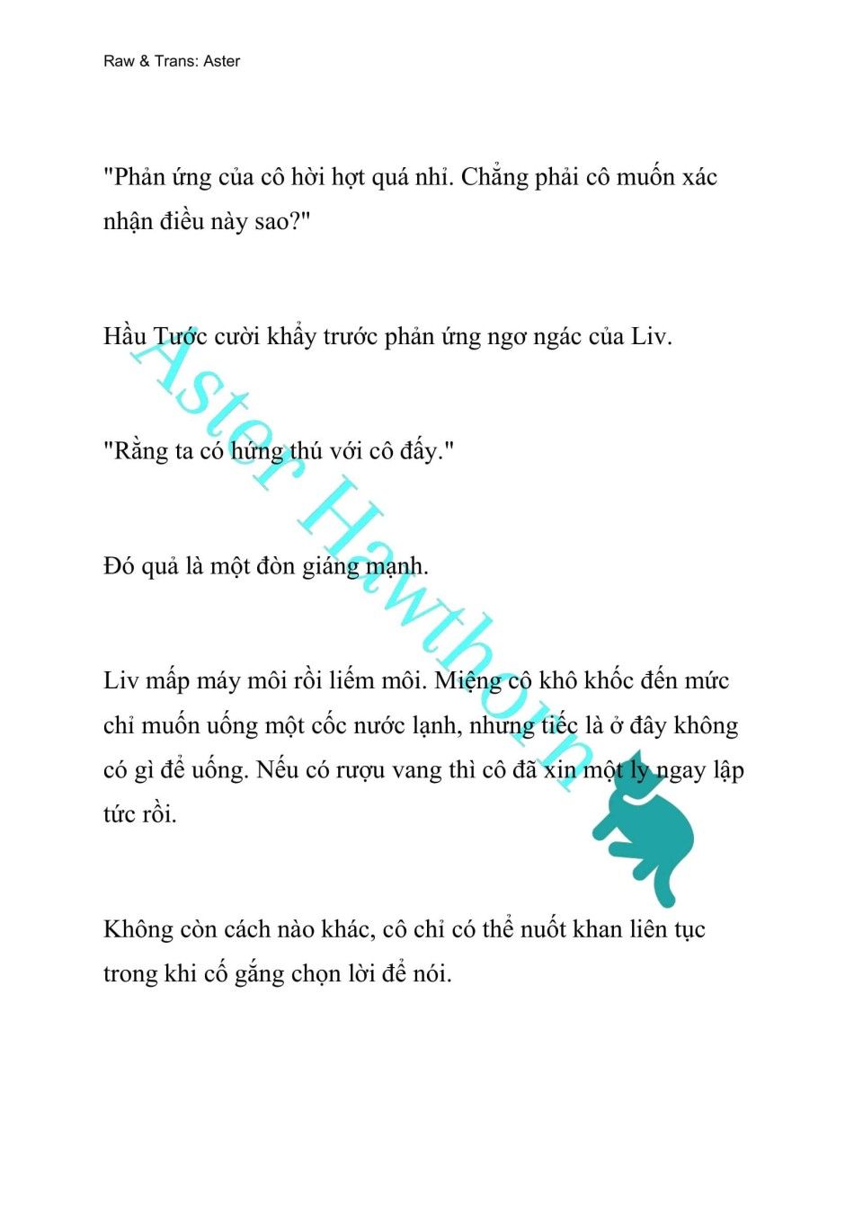 [novel] Odalisque Chương 35 page 2 - Giả Dược