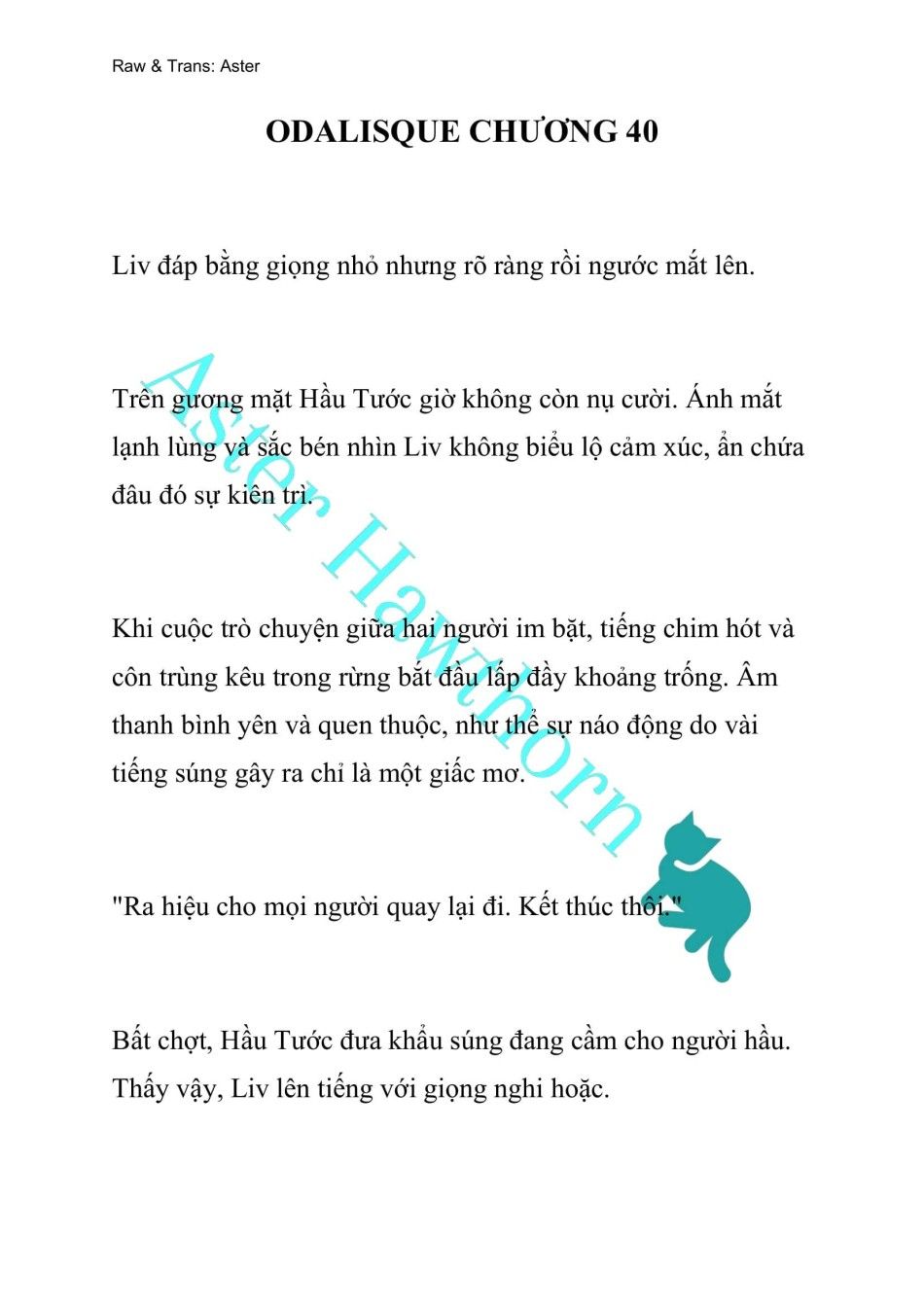 [novel] Odalisque Chương 40 page 1 - Giả Dược