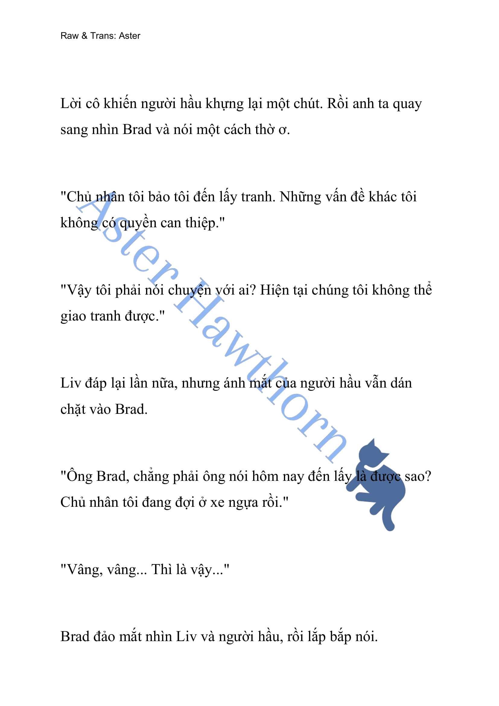 [novel] Odalisque Chương 5 page 11 - Giả Dược